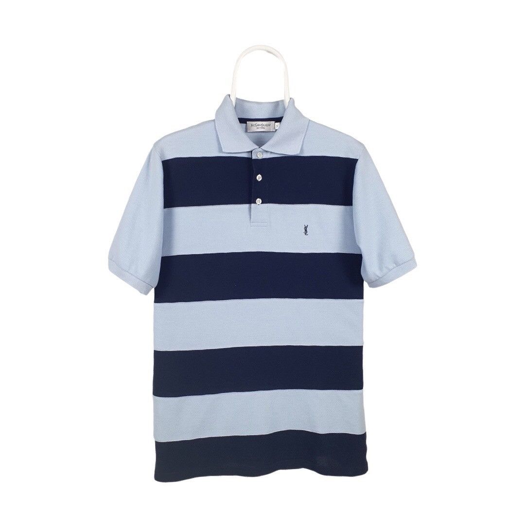 Yves Saint Laurent Yves Saint Laurent Logo Polo Size US S / EU 44-46 / 1 - 1 Thumbnail