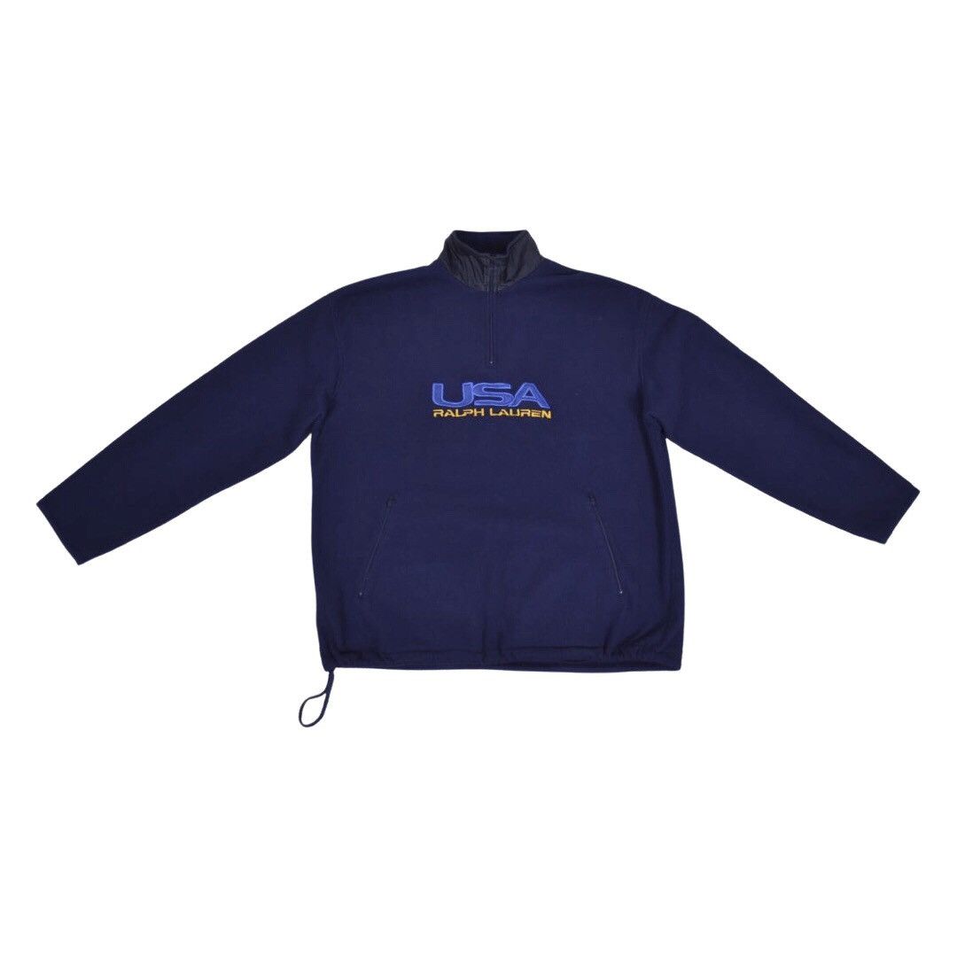 Polo Ralph Lauren × Vintage Vintage Ralph Lauren Polo Sport Fleece USA Size US M / EU 48-50 / 2 - 7 Thumbnail