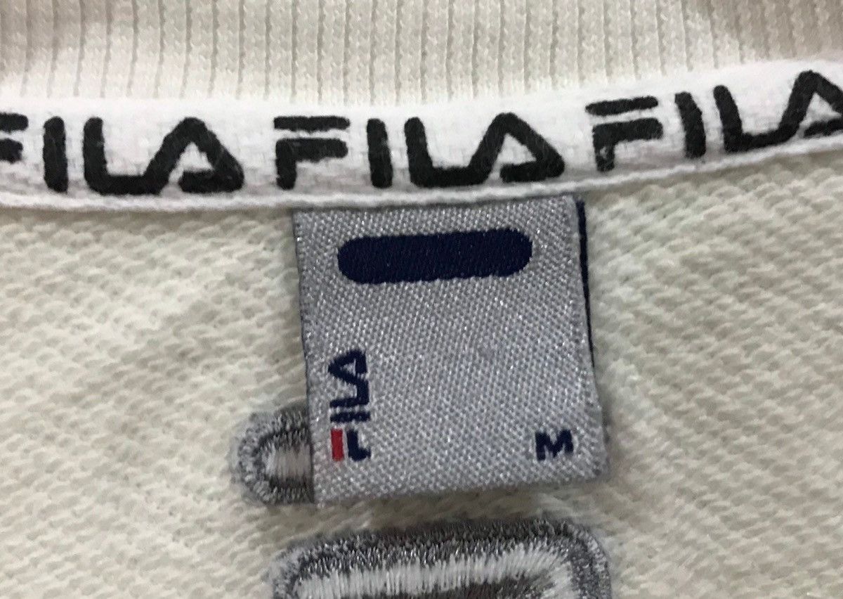 Fila vintage fila big logo jumper pullover sweatshirt Size US M / EU 48-50 / 2 - 7 Thumbnail