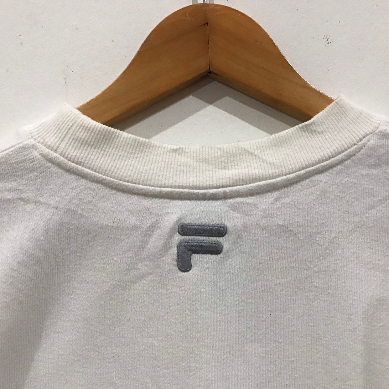 Fila vintage fila big logo jumper pullover sweatshirt Size US M / EU 48-50 / 2 - 5 Thumbnail