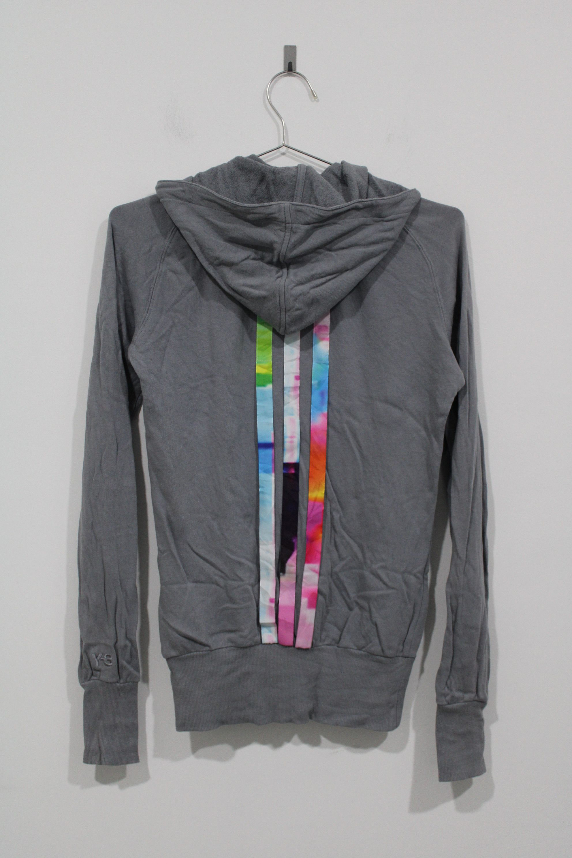 Adidas Adidas Y3 Yohji Yamamoto Grey Hoodie Size US XS / EU 42 / 0 - 3 Thumbnail