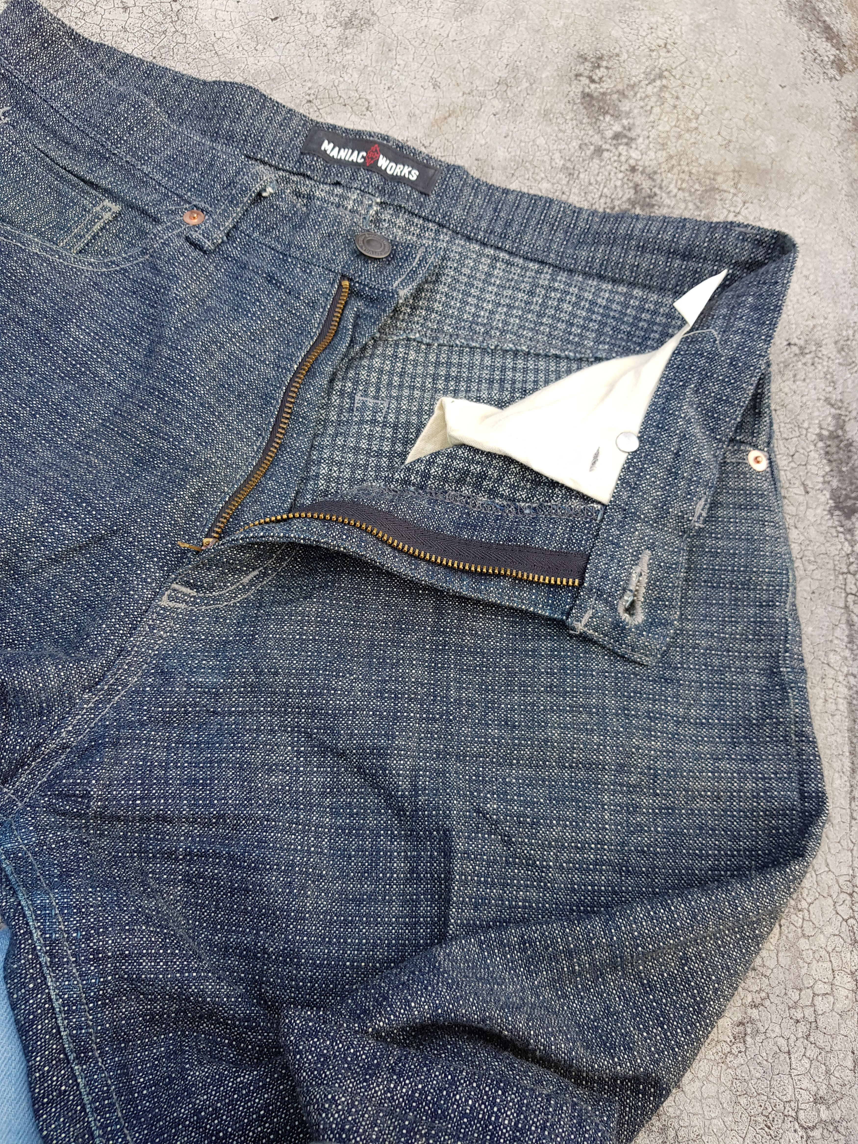 Japanese Brand × KOJIMA GENES Japanese brand Maniac Works denim pants Size US 32 / EU 48 - 3 Thumbnail