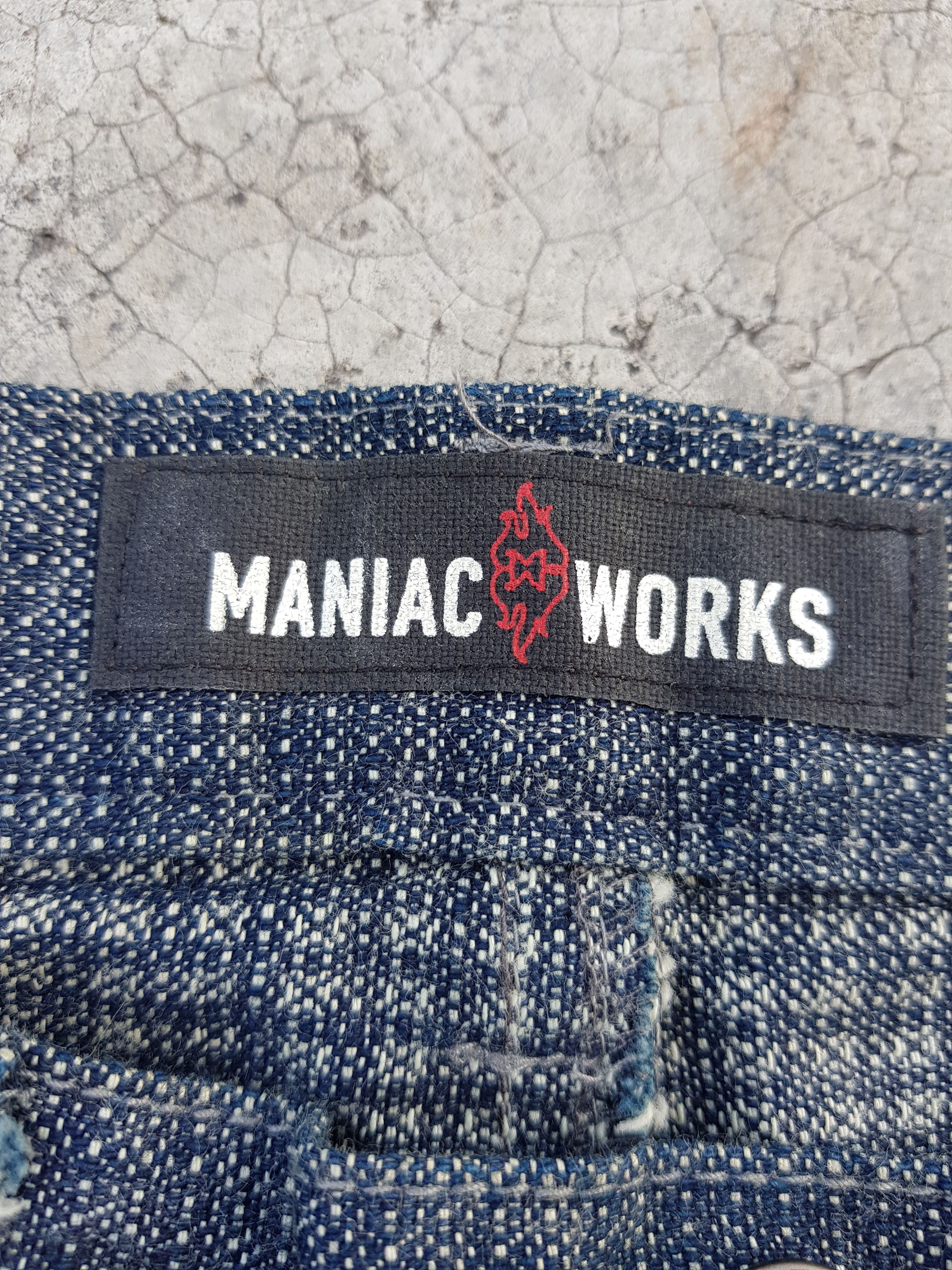 Japanese Brand × KOJIMA GENES Japanese brand Maniac Works denim pants Size US 32 / EU 48 - 2 Thumbnail