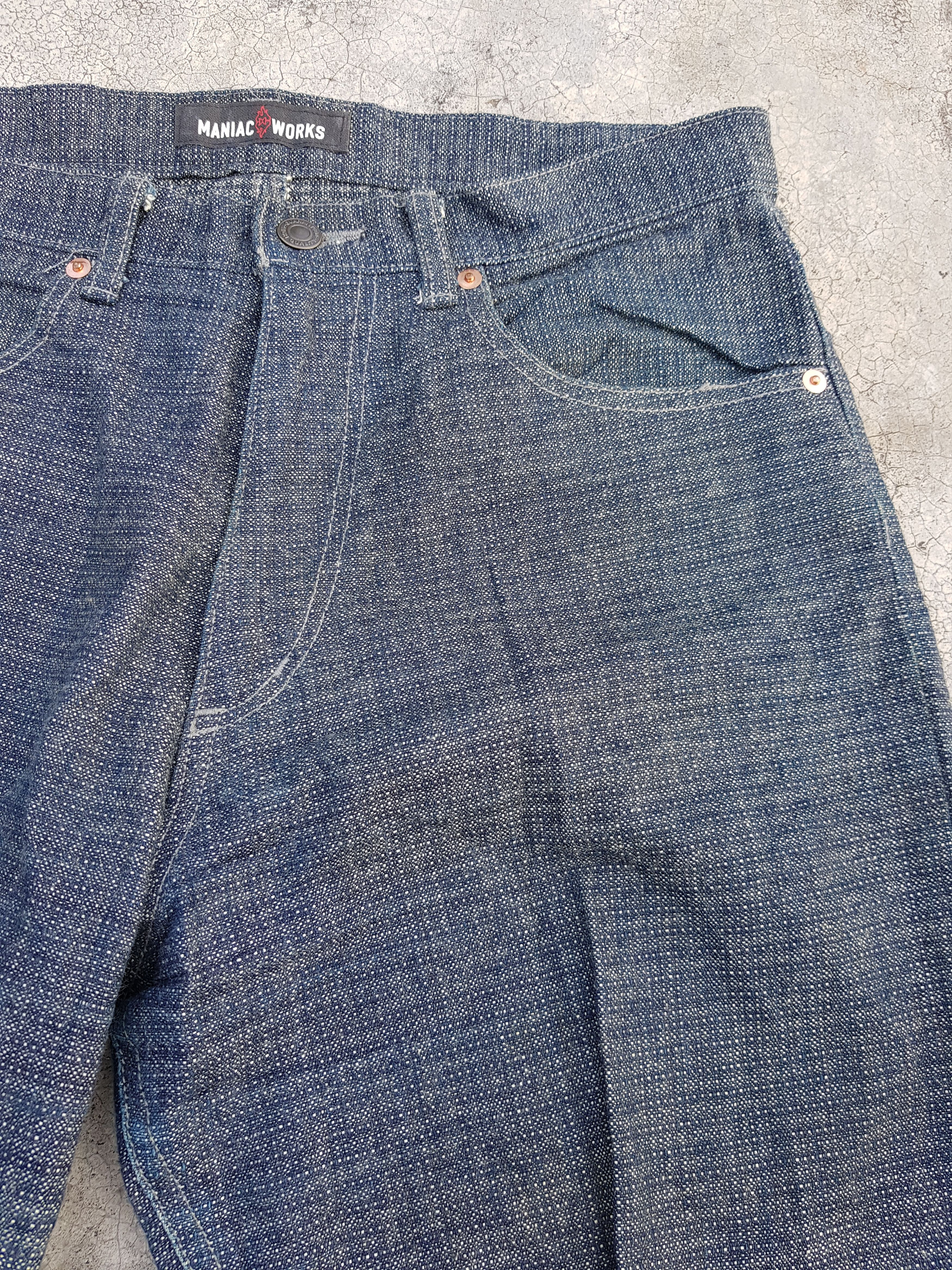 Japanese Brand × KOJIMA GENES Japanese brand Maniac Works denim pants Size US 32 / EU 48 - 5 Thumbnail