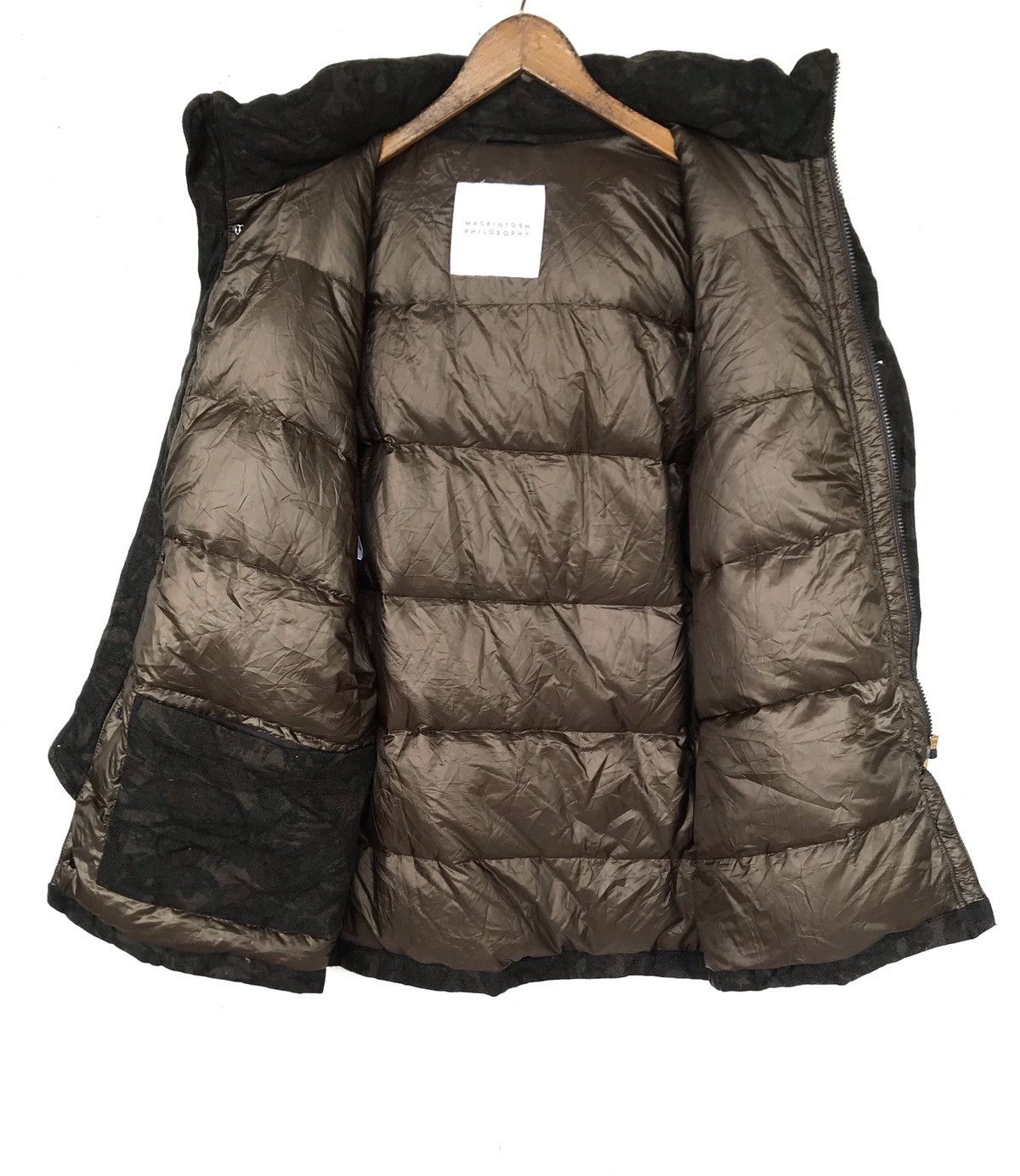 Mackintosh Camo green padded parkas. Size US L / EU 52-54 / 3 - 10 Thumbnail