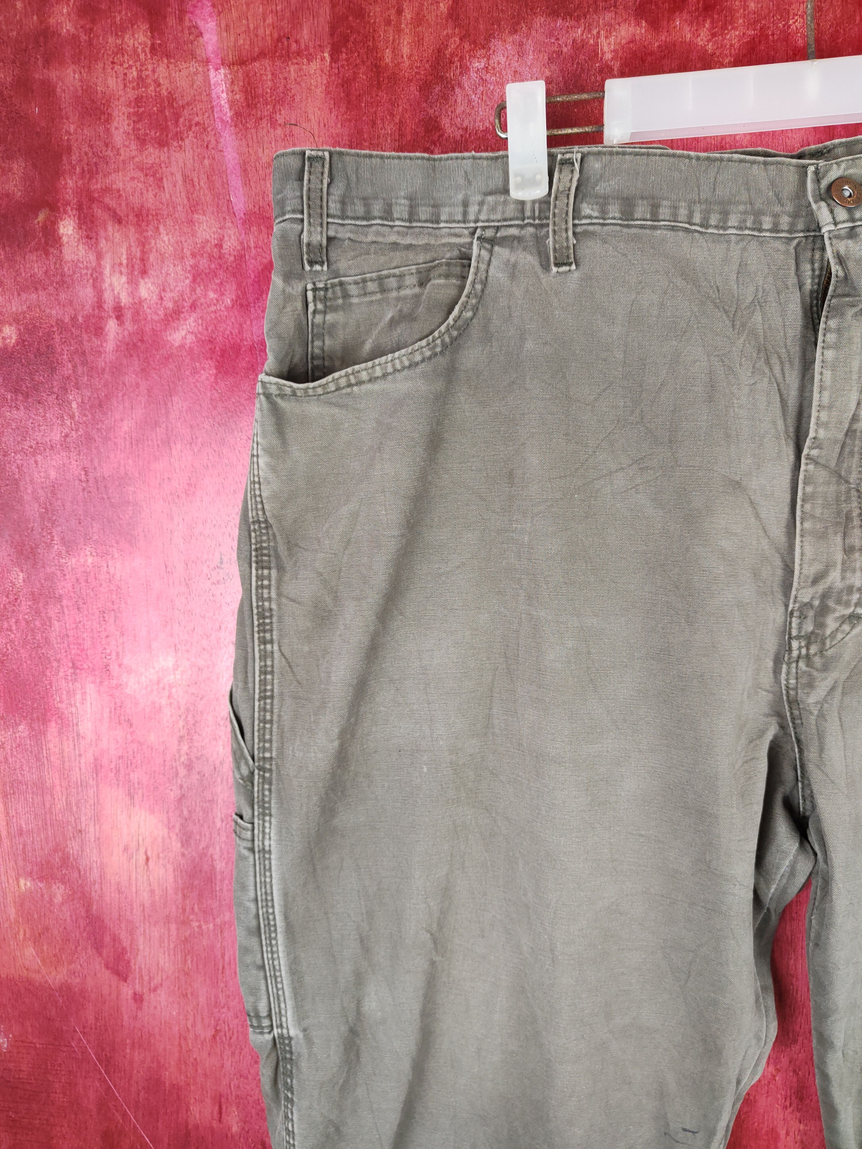 Dickies Dickies Olive Faded Multipocket Tactical Cargo Pants #S777 Size US 44 / EU 60 - 3 Thumbnail