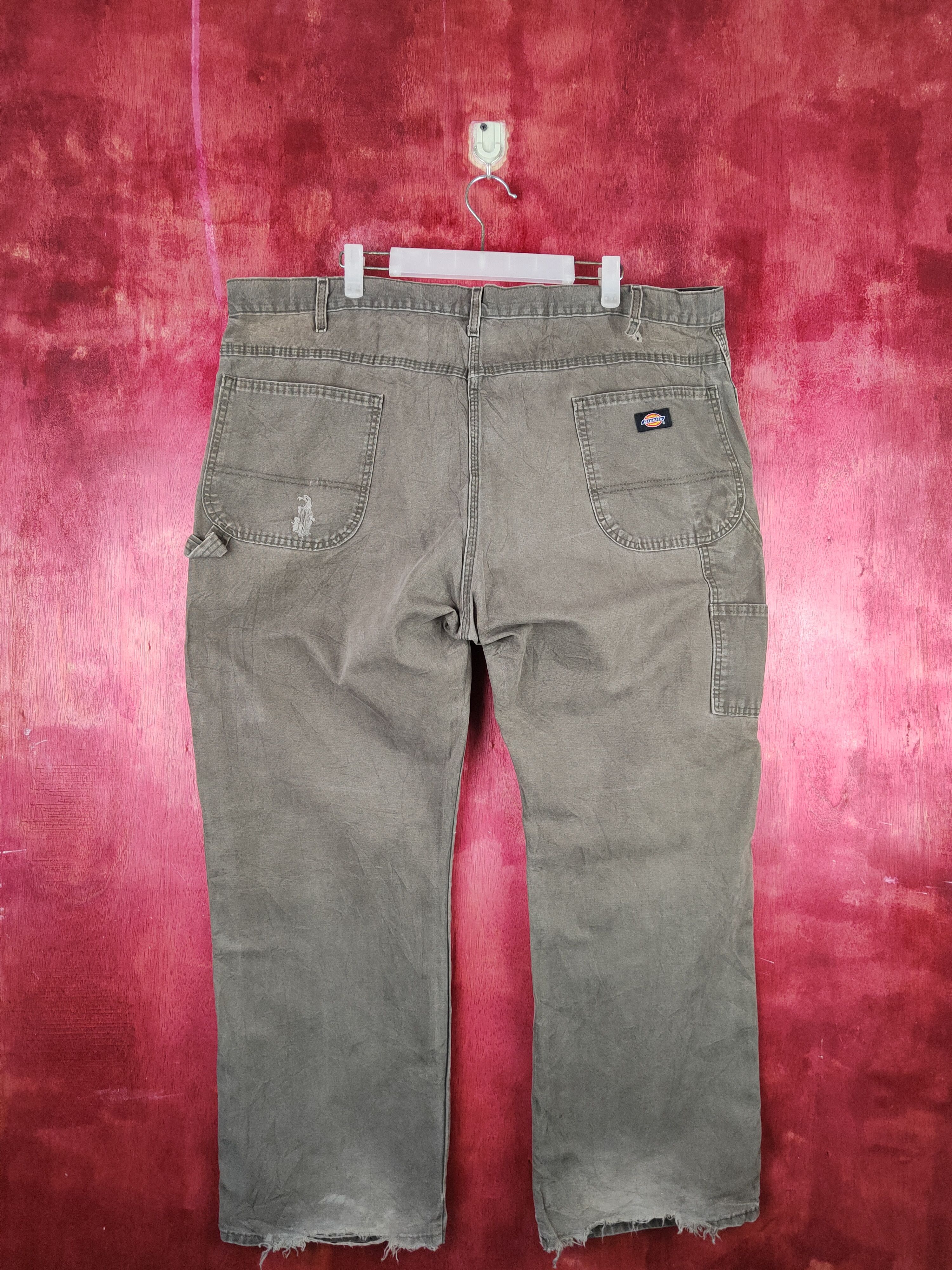Dickies Dickies Olive Faded Multipocket Tactical Cargo Pants #S777 Size US 44 / EU 60 - 8 Thumbnail