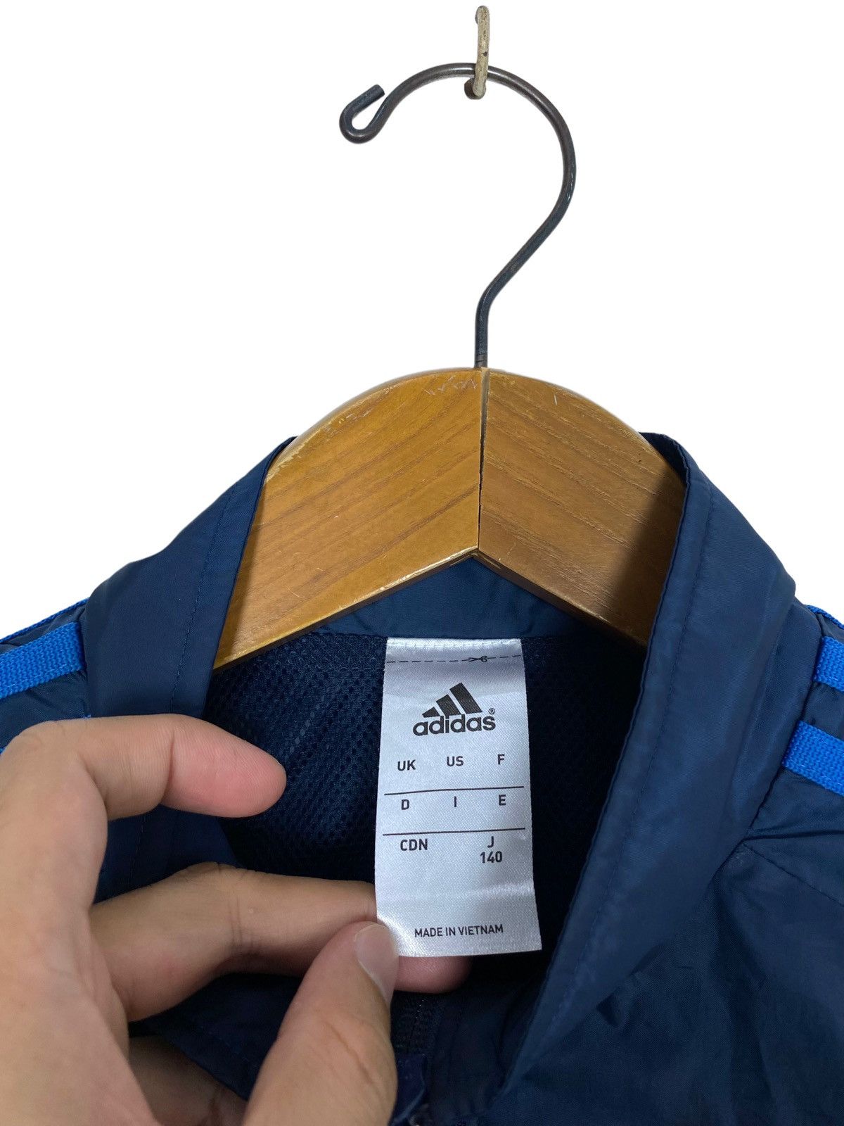 Adidas Rare‼️ Adidas Stripe Light Jacket Small Logo Size S / US 4 / IT 40 - 5 Thumbnail