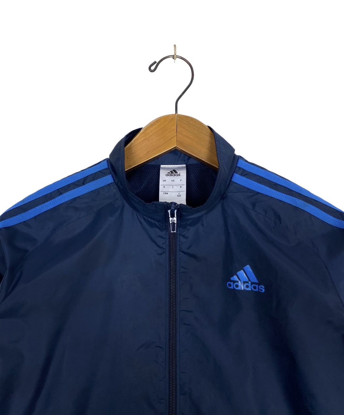 Adidas Rare‼️ Adidas Stripe Light Jacket Small Logo Size S / US 4 / IT 40 - 4 Thumbnail