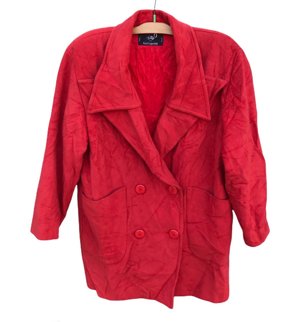 Karl Lagerfeld Karl Lagerfeld wool coat Size US M / EU 48-50 / 2 - 1 Thumbnail