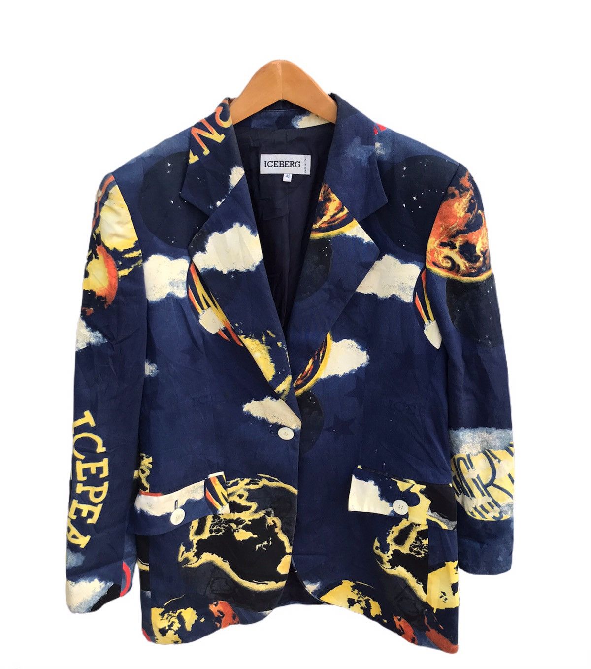 Iceberg 🔥Iceberg fullprint coat jacket Size US XS / EU 42 / 0 - 1 Thumbnail