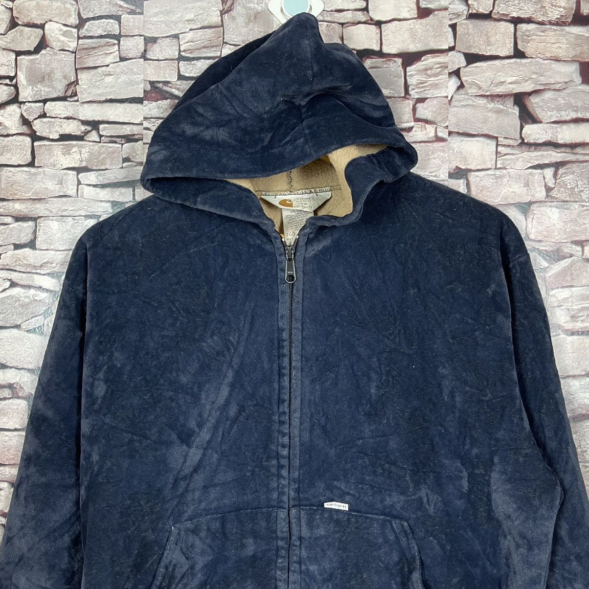 Carhartt vintage carhartt fleece jacket hoodie Size US M / EU 48-50 / 2 - 2 Thumbnail