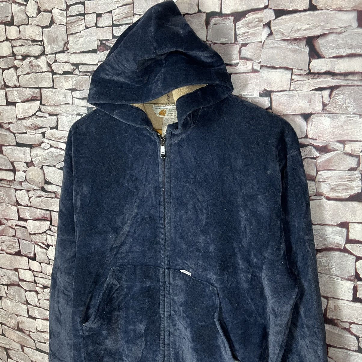 Carhartt vintage carhartt fleece jacket hoodie Size US M / EU 48-50 / 2 - 4 Thumbnail