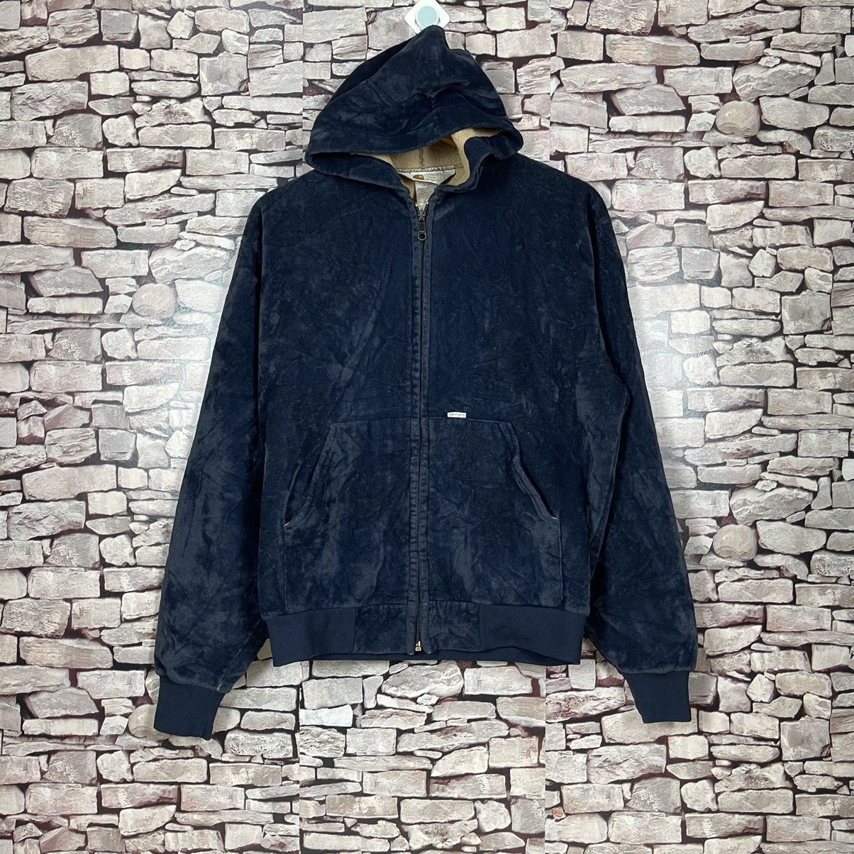 Carhartt vintage carhartt fleece jacket hoodie Size US M / EU 48-50 / 2 - 1 Thumbnail