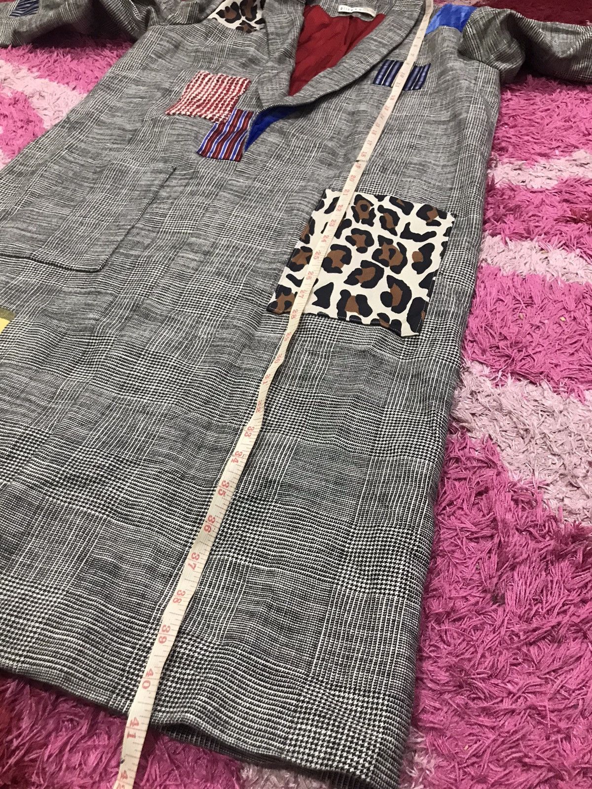 Japanese Brand Alice + Olivia patchwork long jacket Size US M / EU 48-50 / 2 - 8 Thumbnail
