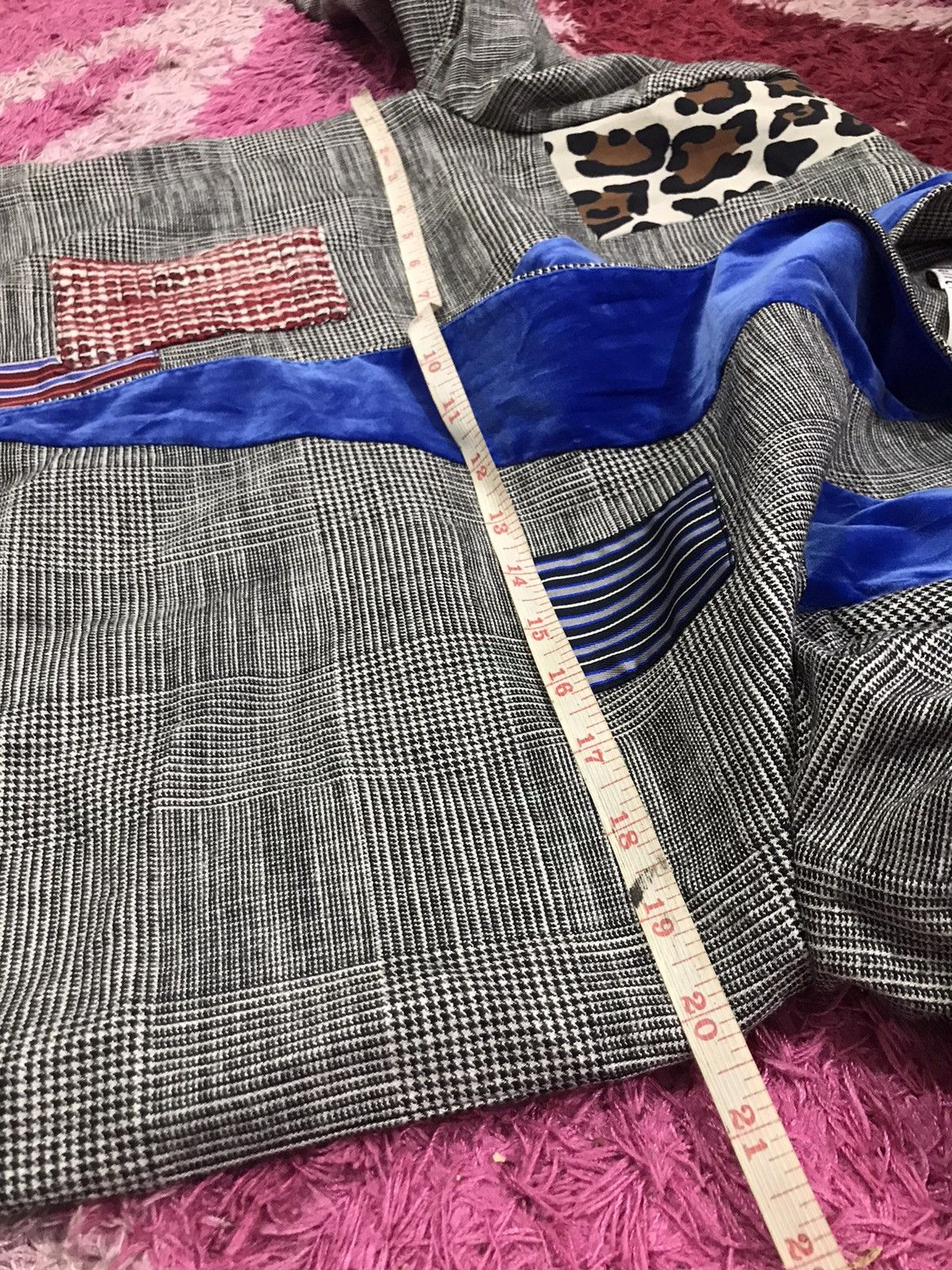 Japanese Brand Alice + Olivia patchwork long jacket Size US M / EU 48-50 / 2 - 7 Thumbnail