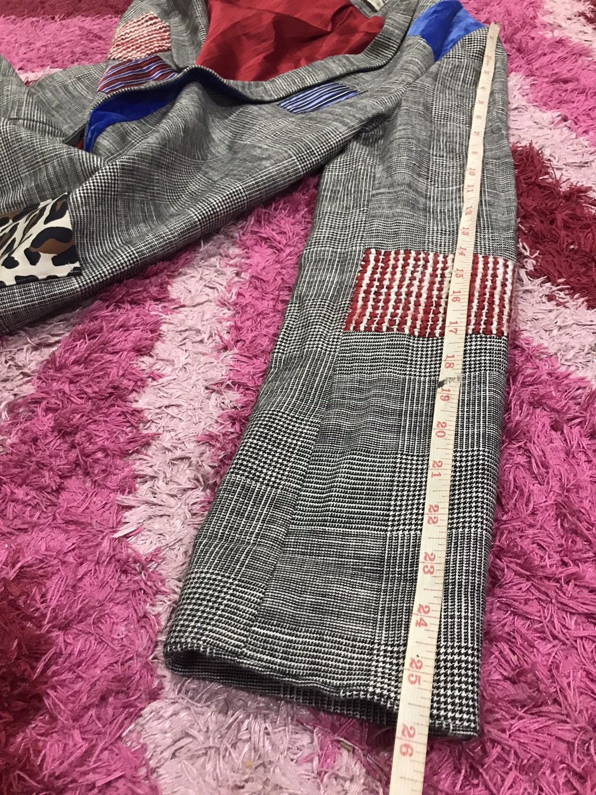 Japanese Brand Alice + Olivia patchwork long jacket Size US M / EU 48-50 / 2 - 10 Thumbnail