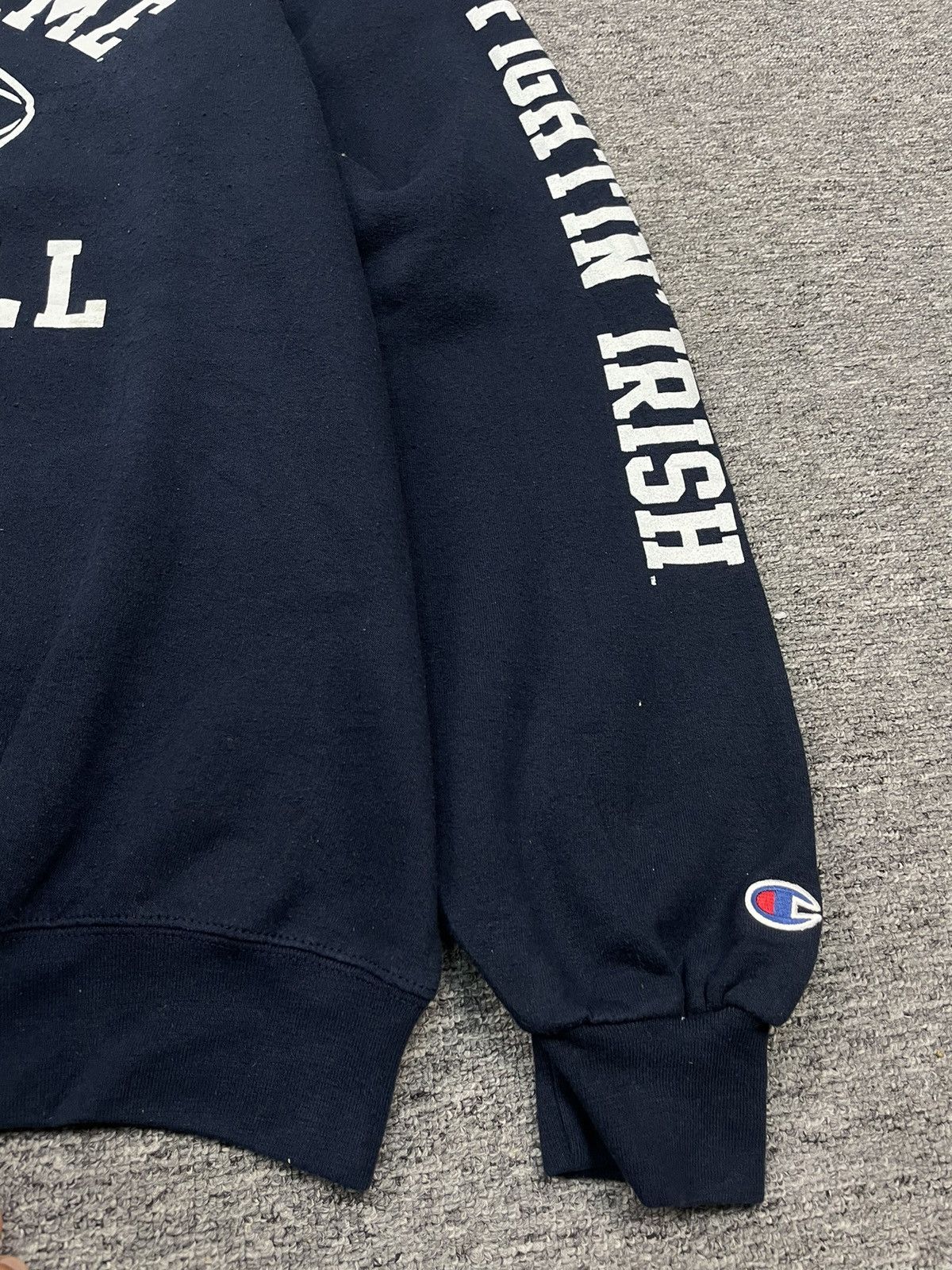 Champion Vintage Champion Sweatshirt Notre Dame Football Oversized Size US XL / EU 56 / 4 - 4 Thumbnail