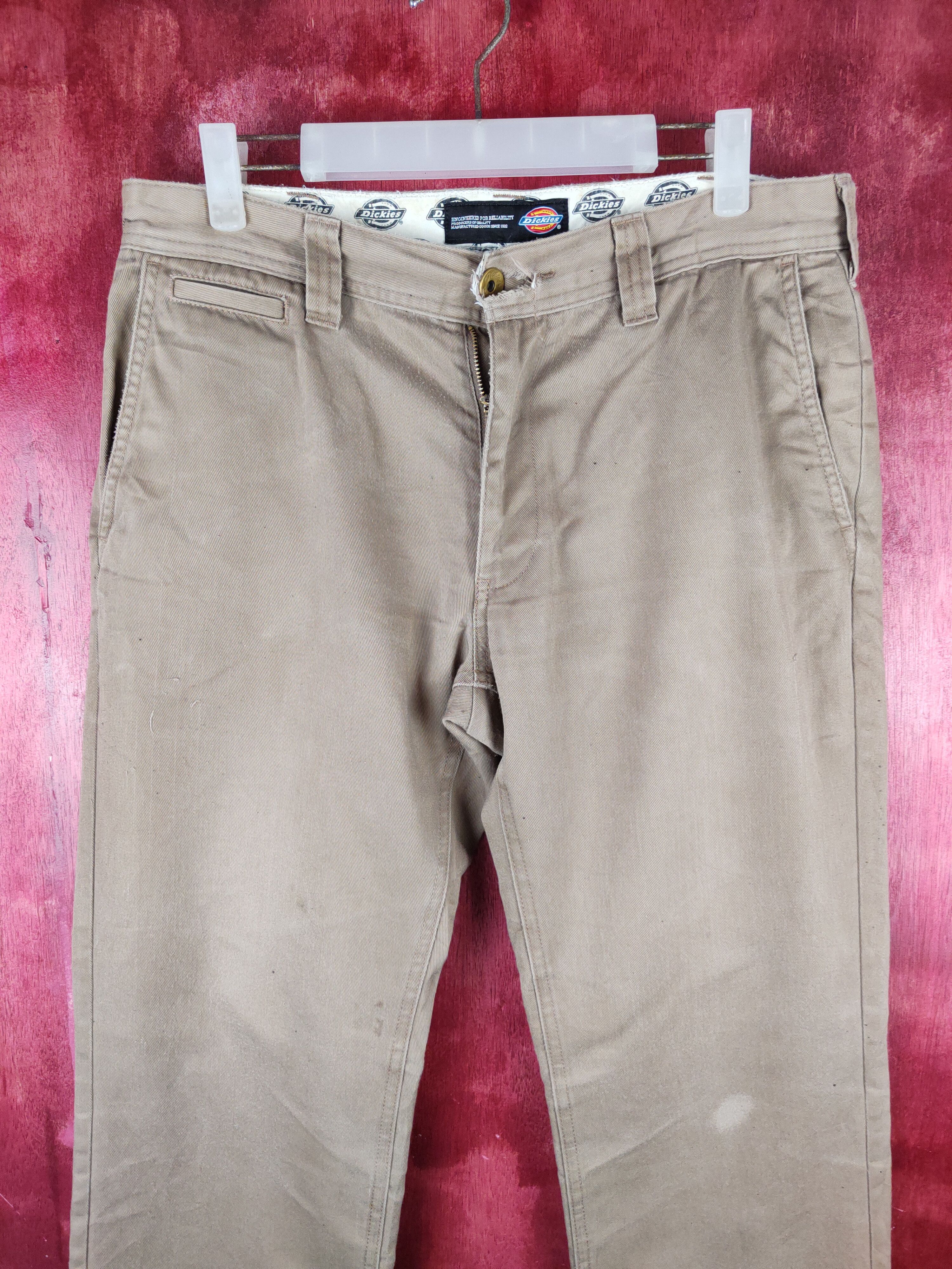 Dickies Dickies Brown Multipocket Casual Pants #S818 Size US 33 - 2 Thumbnail
