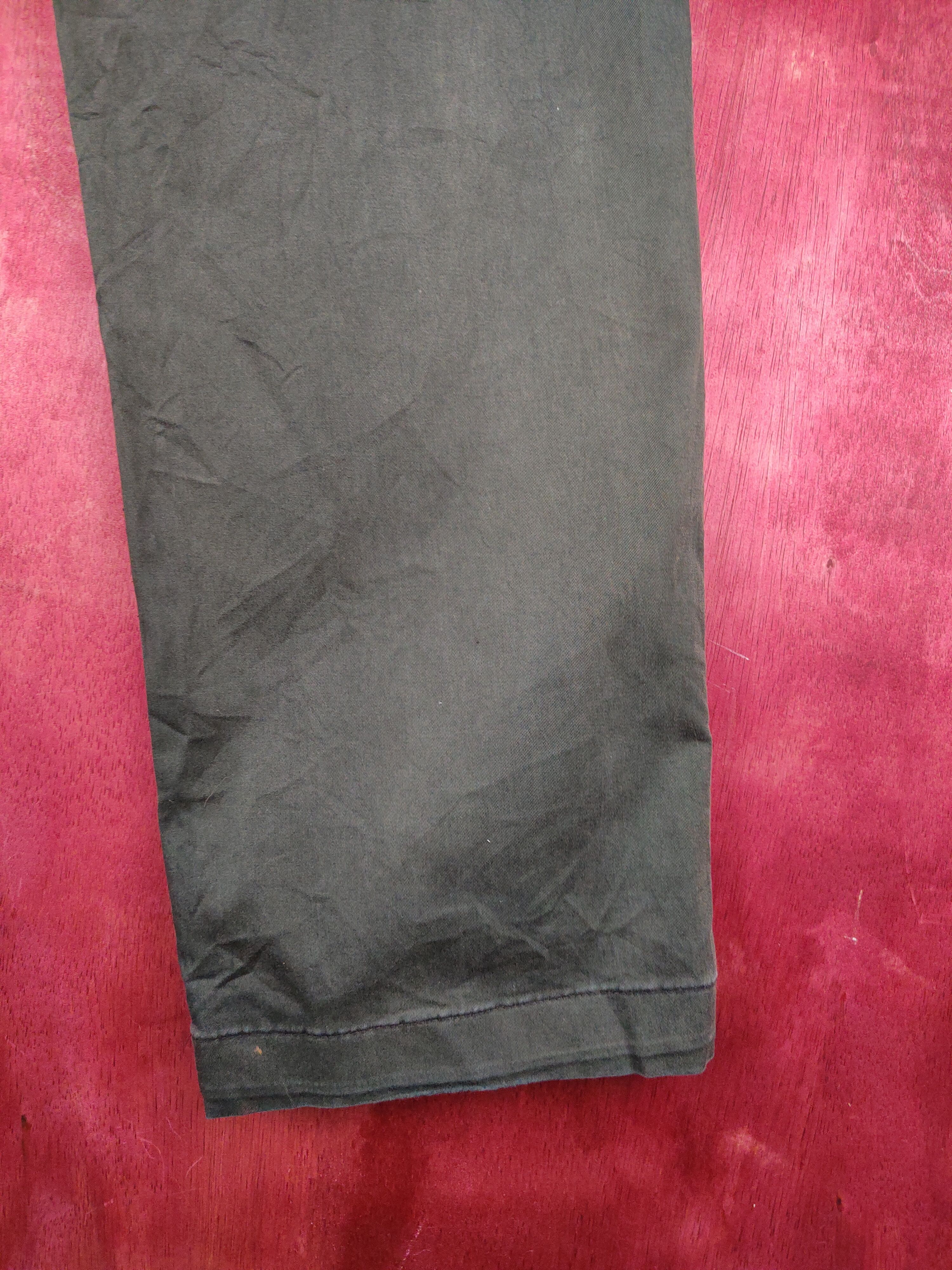 Japanese Brand × Vintage Good Day Dark Olive faded vintage Casual Pants #S819 Size US 32 / EU 48 - 11 Thumbnail