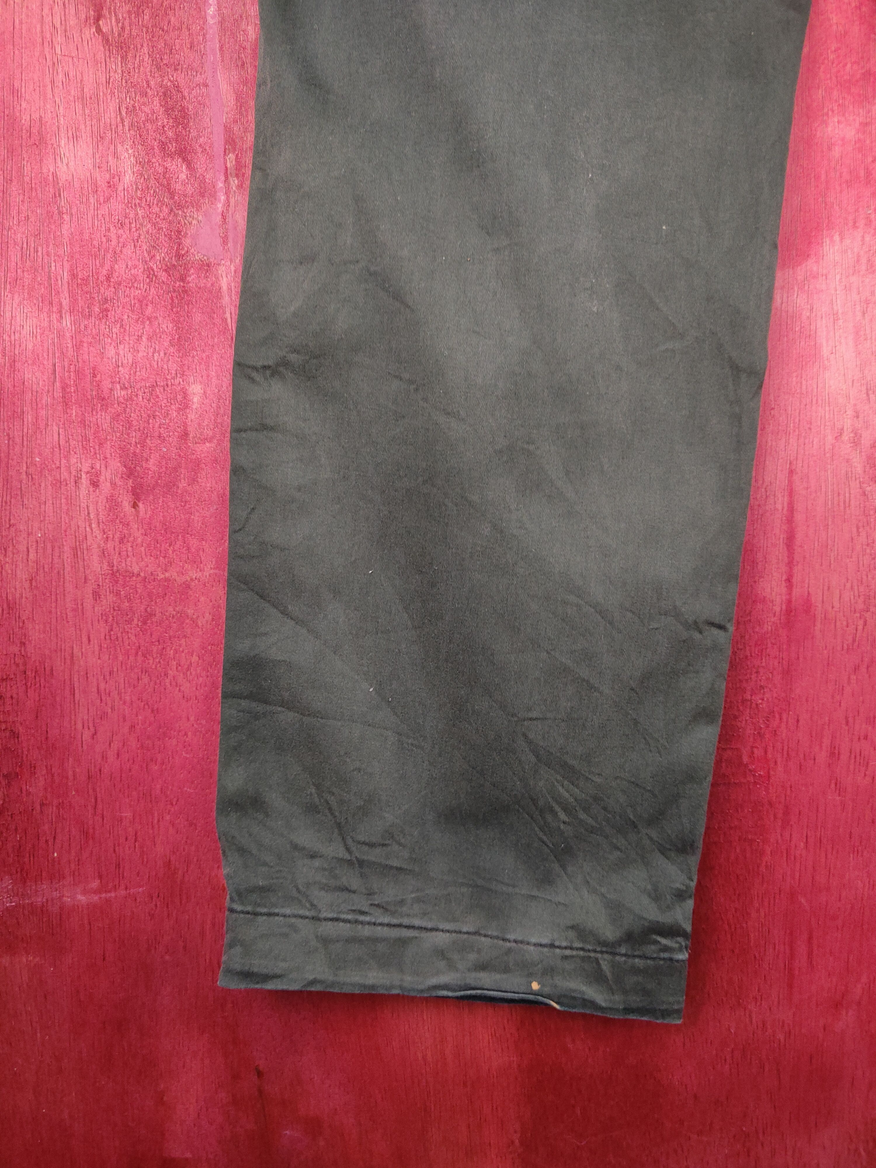 Japanese Brand × Vintage Good Day Dark Olive faded vintage Casual Pants #S819 Size US 32 / EU 48 - 9 Thumbnail
