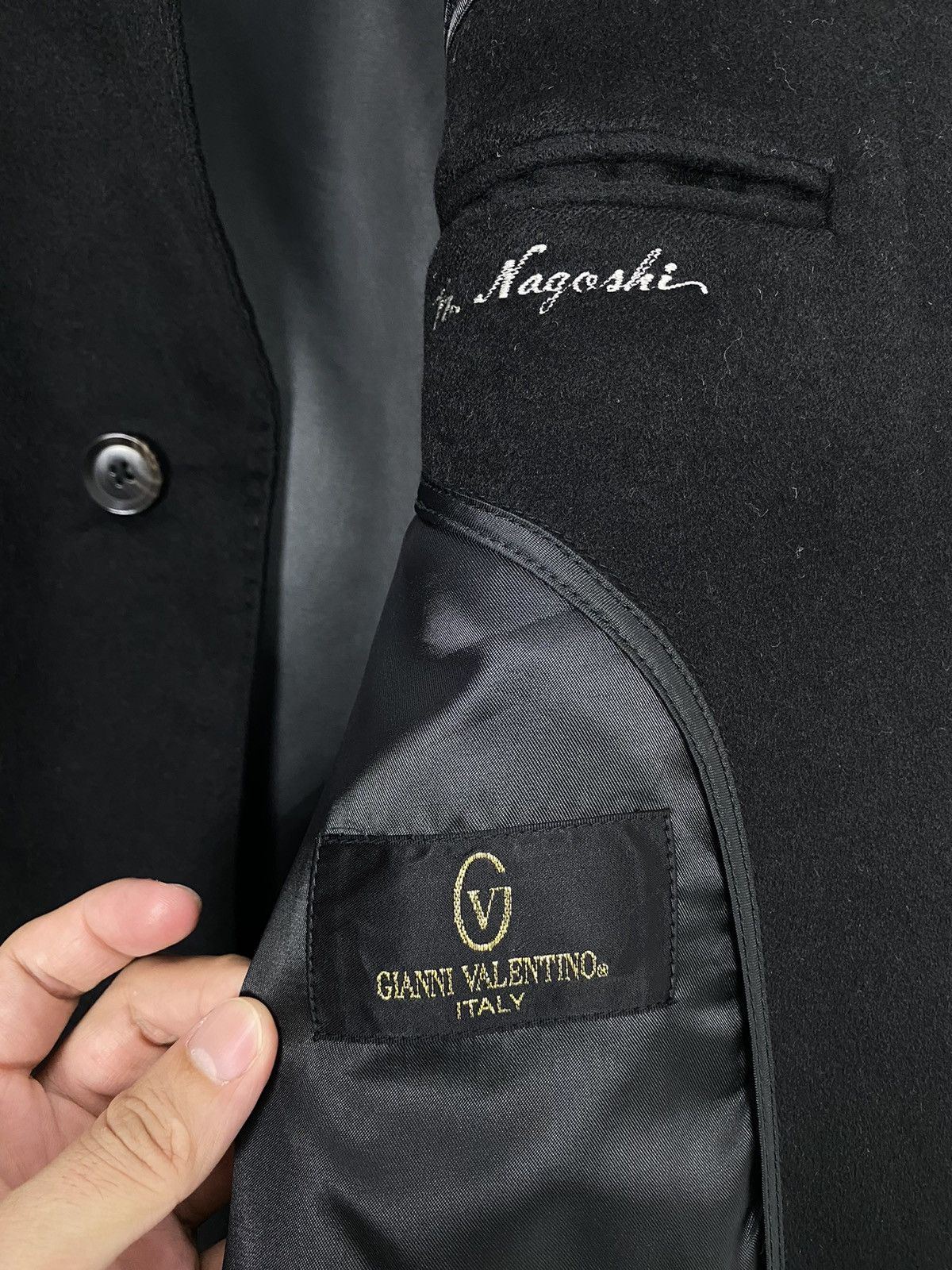 Gianni Valentino Rare‼️ Gianni Valentino Cashmere Wool Coat Size US M / EU 48-50 / 2 - 5 Thumbnail