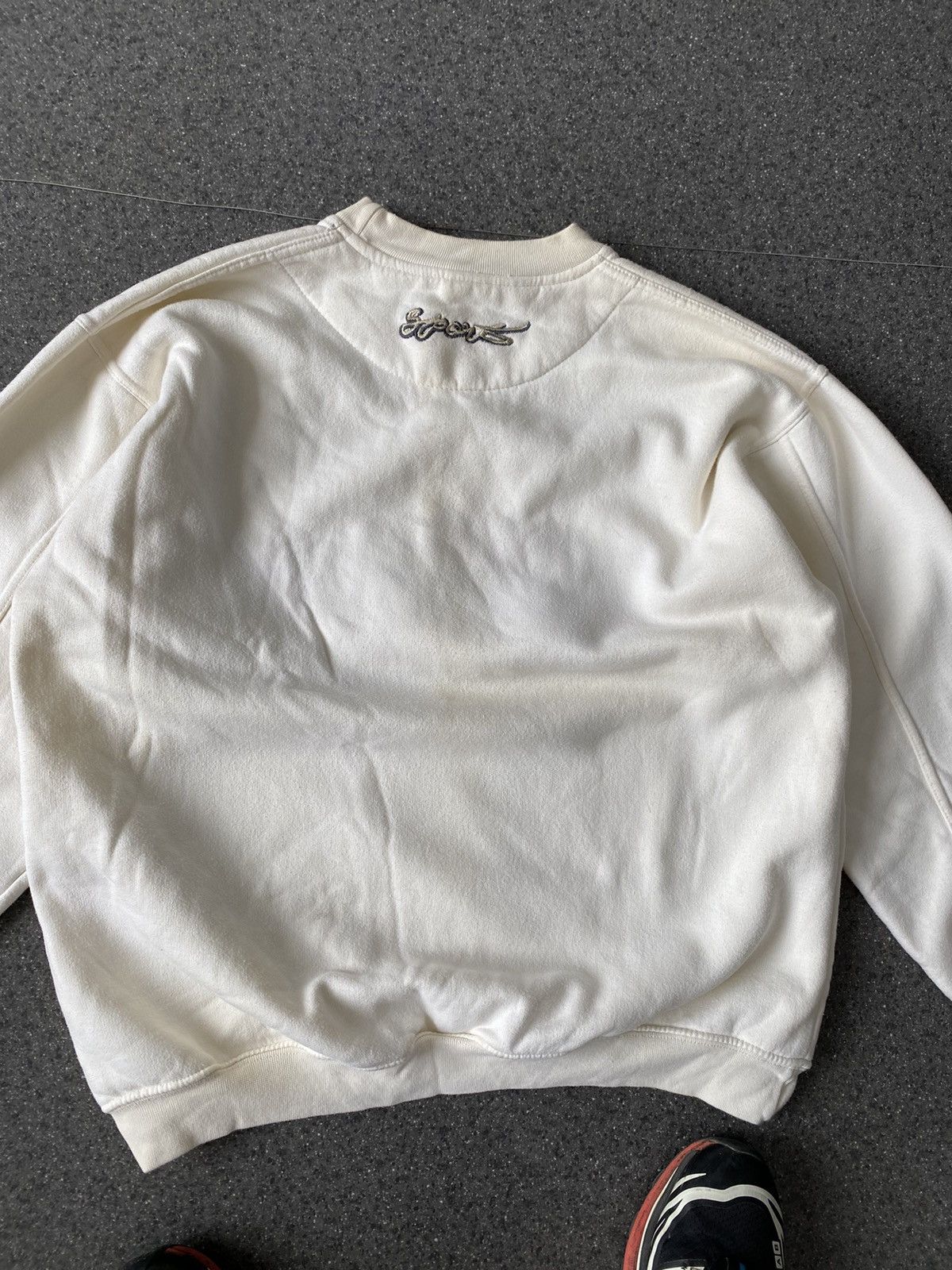Southpole × Vintage Vintage South Pole Cream Blank Sweatshirt Size US L / EU 52-54 / 3 - 6 Thumbnail