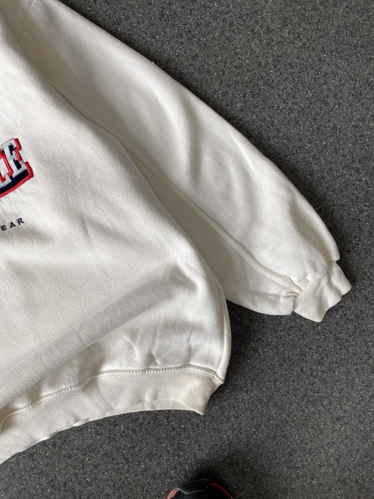Southpole × Vintage Vintage South Pole Cream Blank Sweatshirt Size US L / EU 52-54 / 3 - 4 Thumbnail