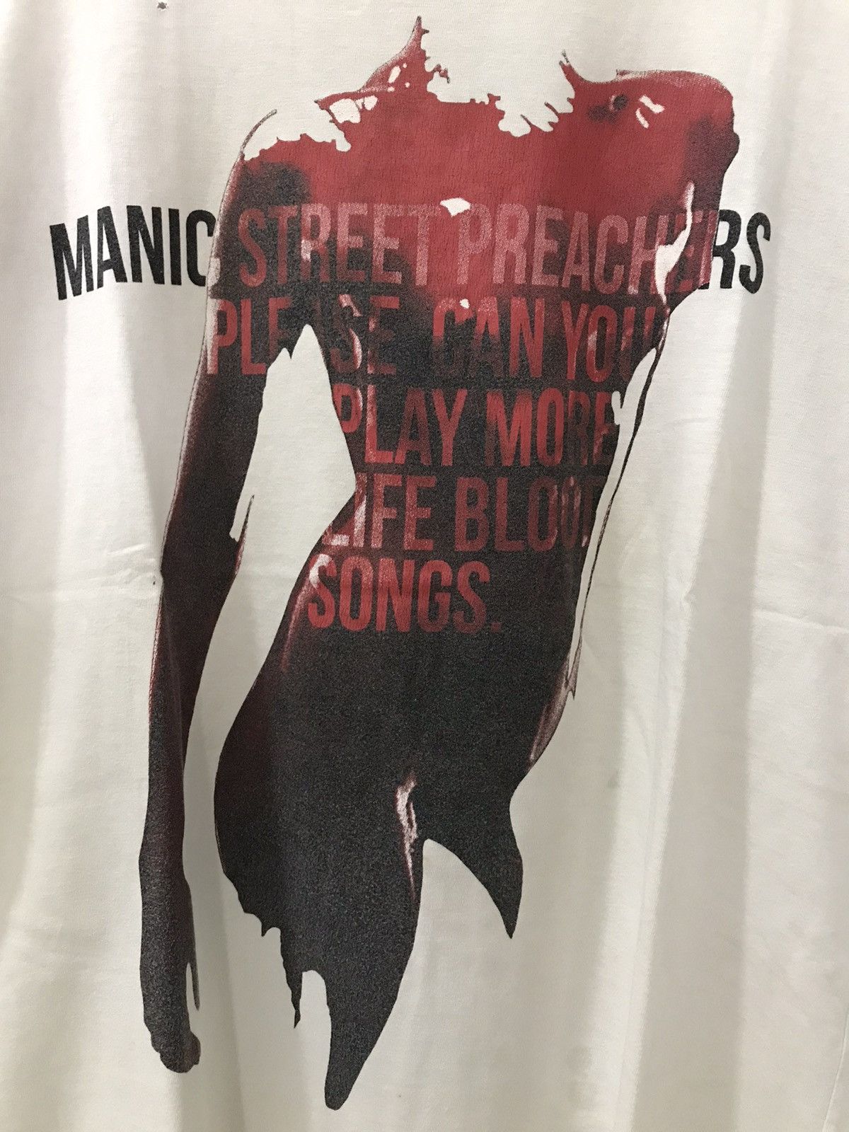 Manic street preachers lifeblood shirt 2003 high quality