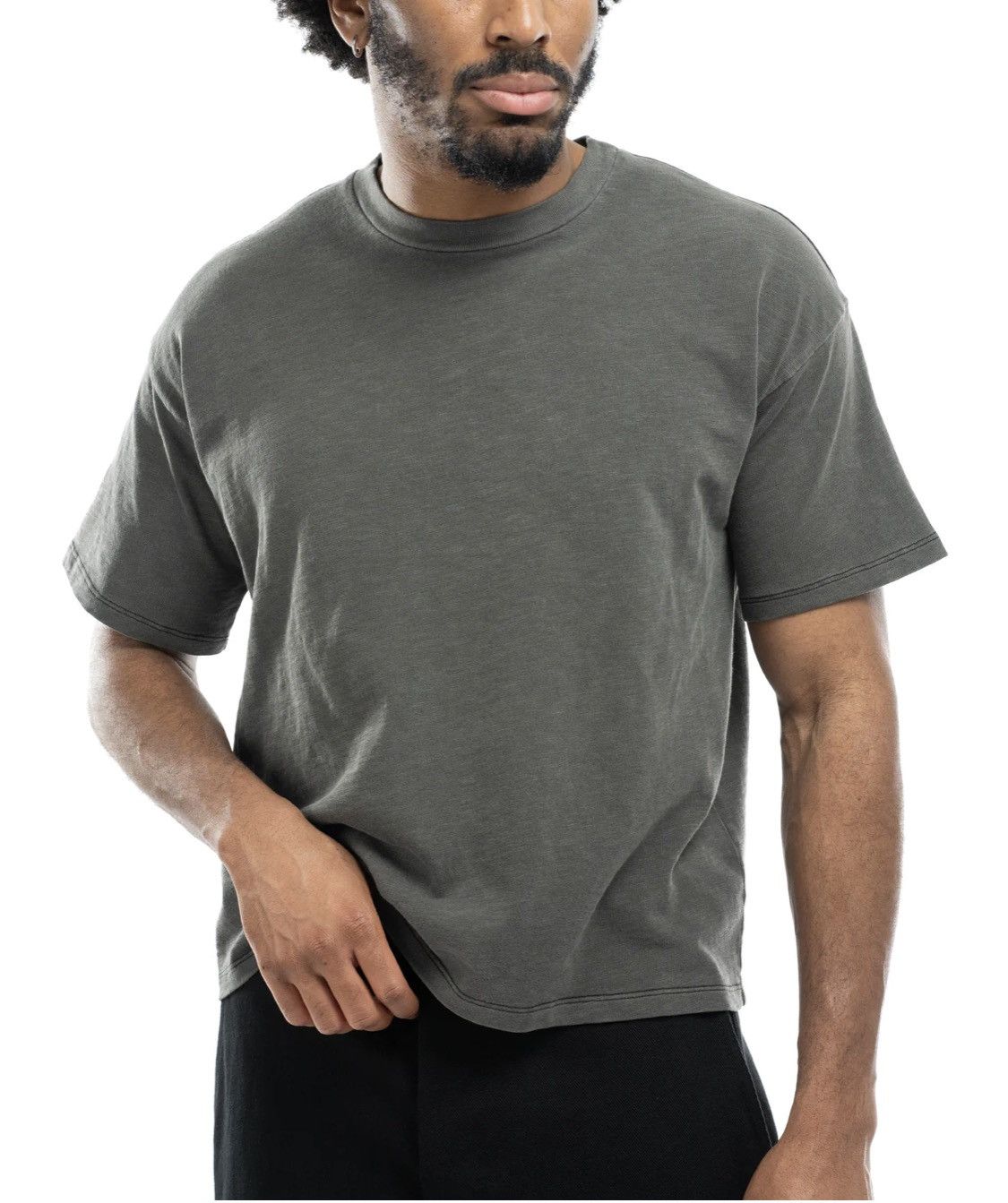Bare Knuckles Bare Knuckles Boxy Slub Tee Medium Black | Grailed