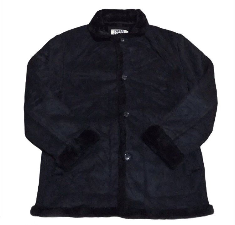 Japanese Brand × Kansai Yamamoto Kansai jeans sherling jacket Size US L / EU 52-54 / 3 - 1 Thumbnail