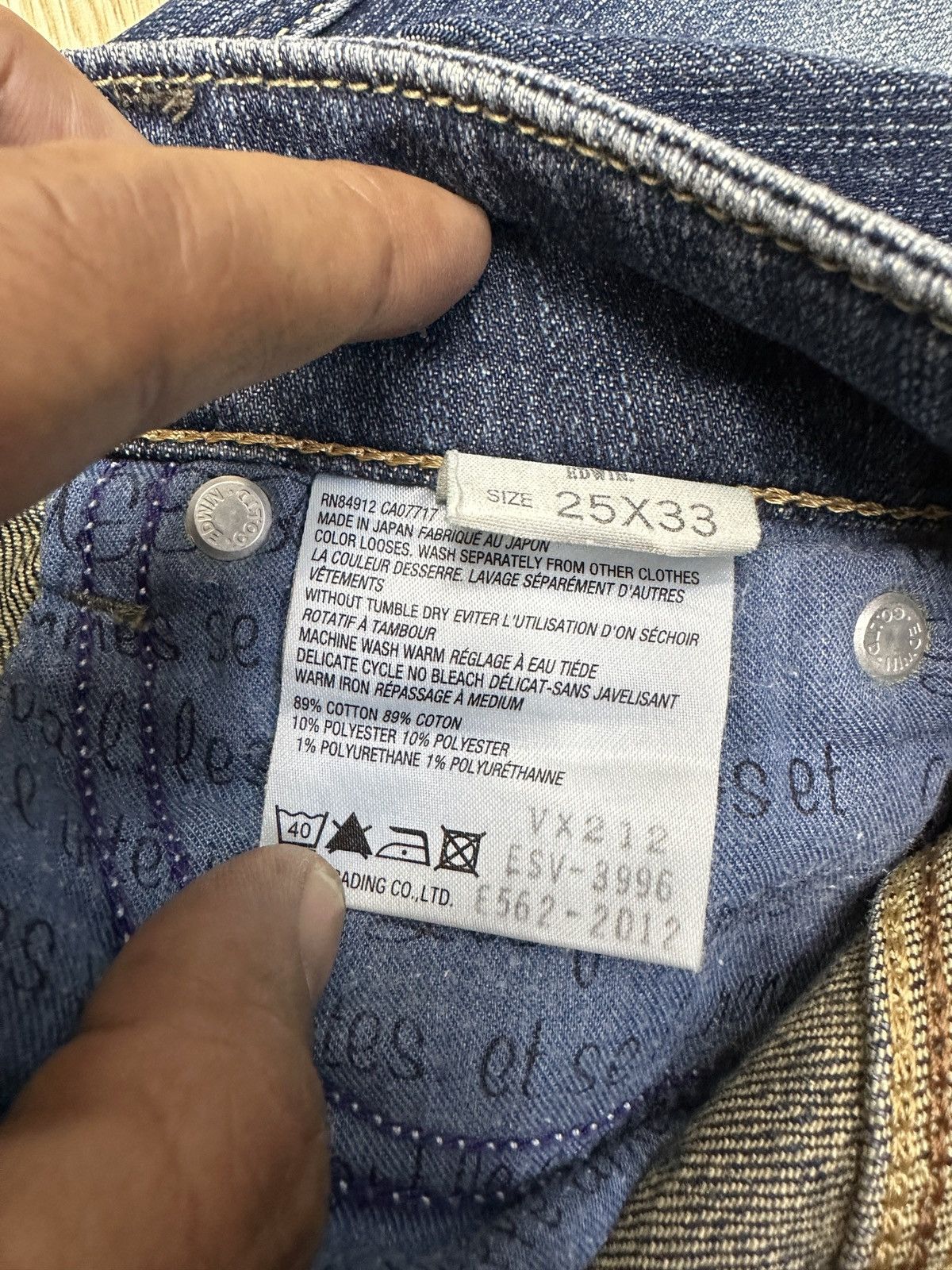 Edwin × Hysteric Glamour × Japanese Brand Vienus Edwin Flare Bootcut Denim Size 25 W45 Size 25" / US 0 / IT 36 - 9 Thumbnail