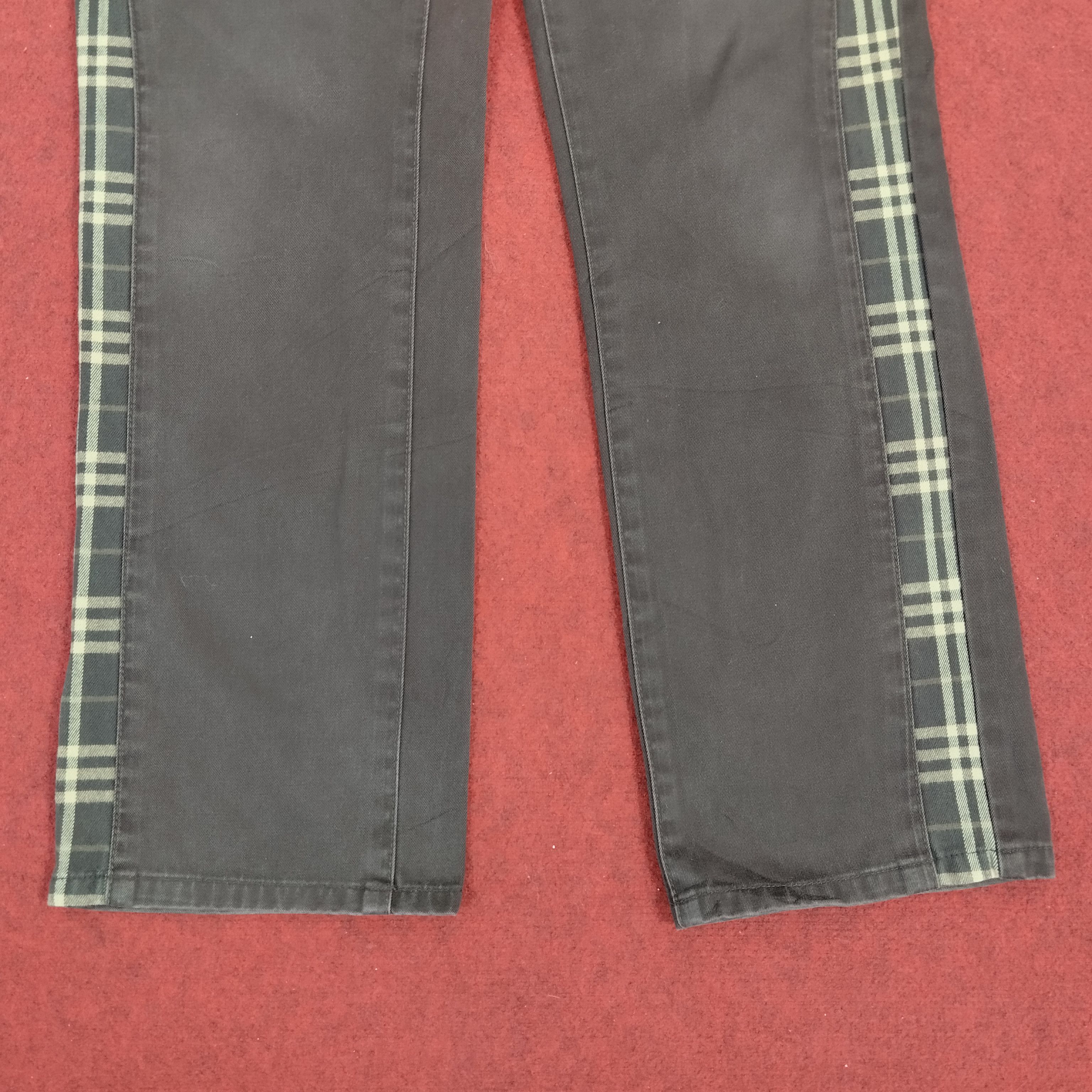 Burberry × Vintage Burberry London Blue Label Nova Check Trousers Pants Size US 31 - 3 Thumbnail