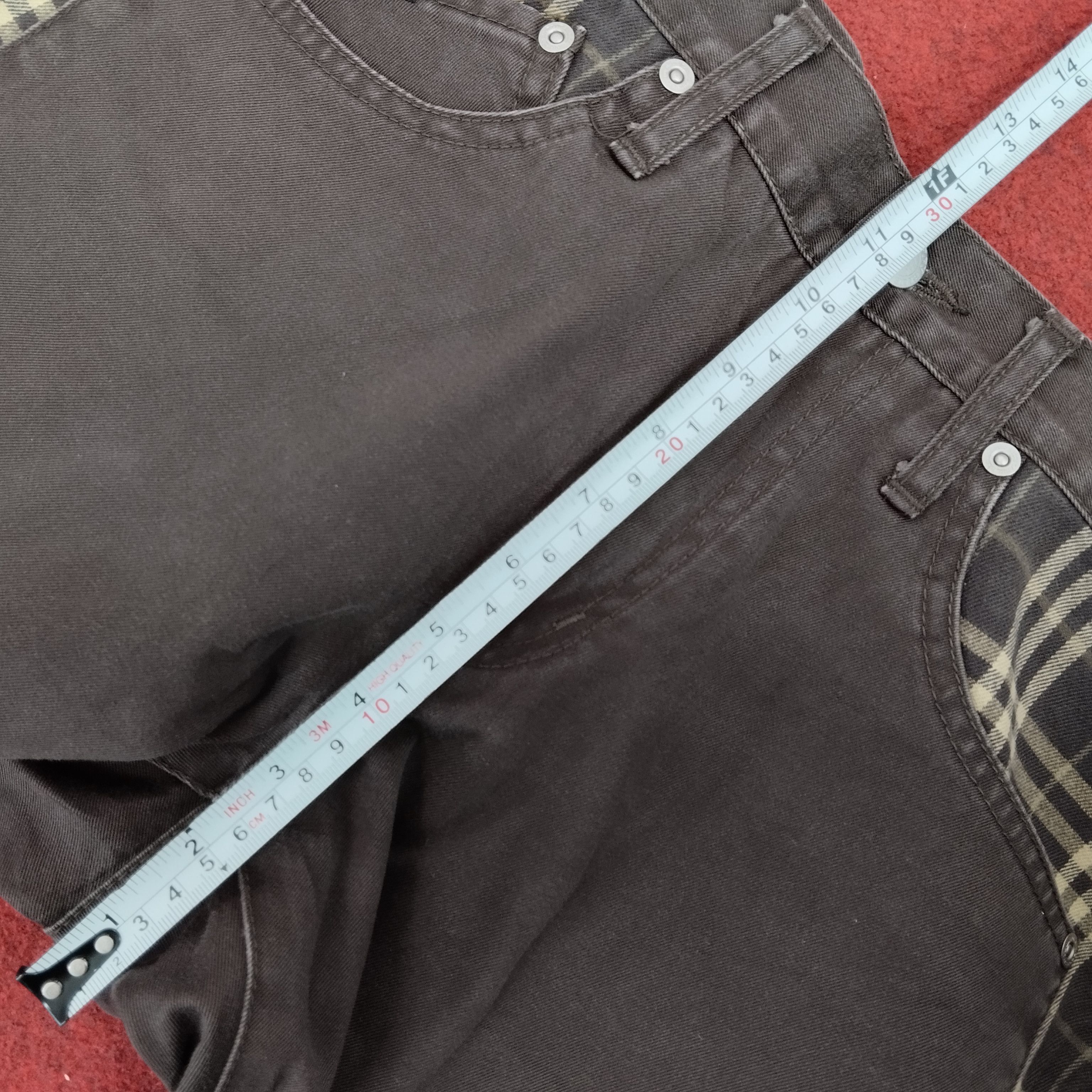Burberry × Vintage Burberry London Blue Label Nova Check Trousers Pants Size US 31 - 14 Thumbnail