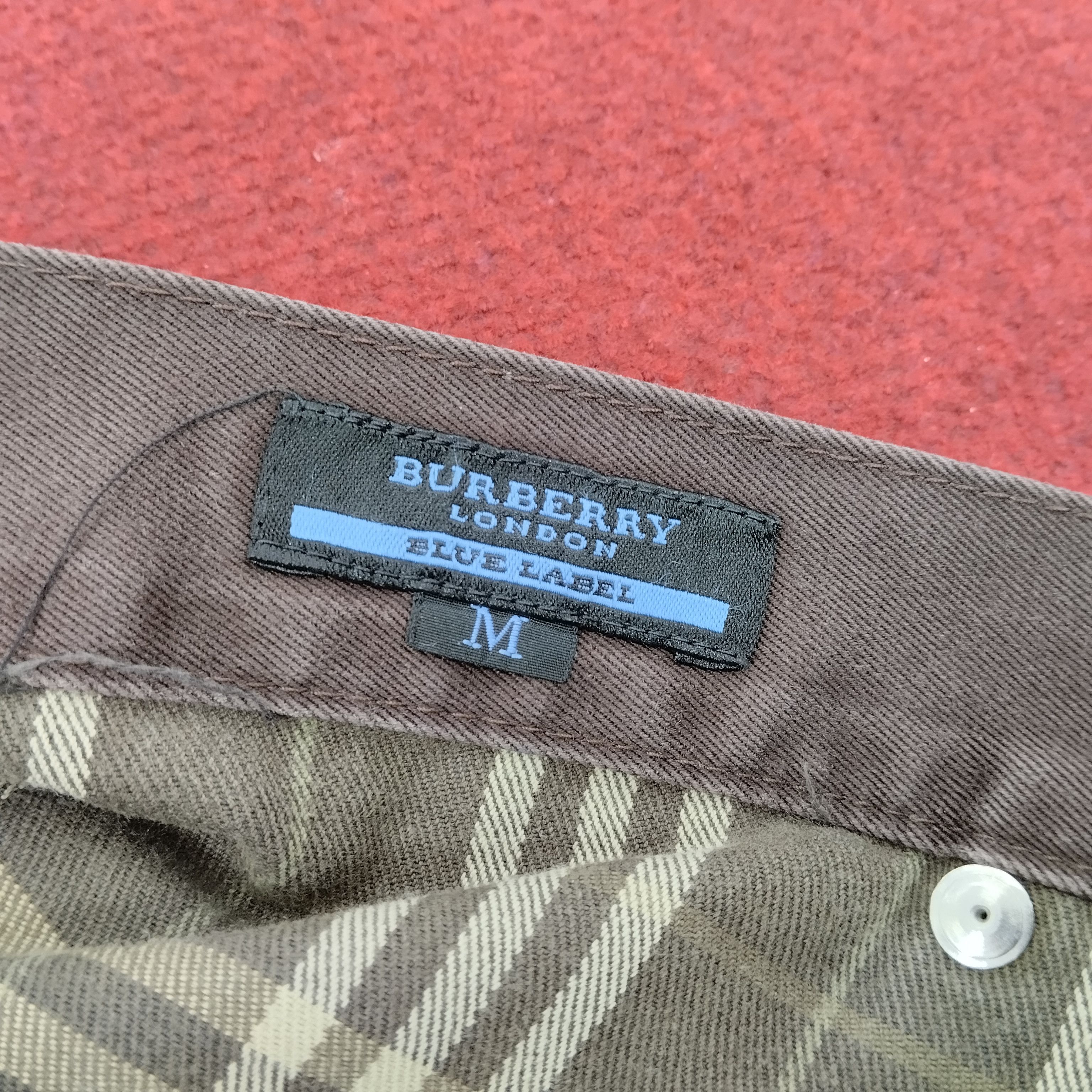Burberry × Vintage Burberry London Blue Label Nova Check Trousers Pants Size US 31 - 8 Thumbnail