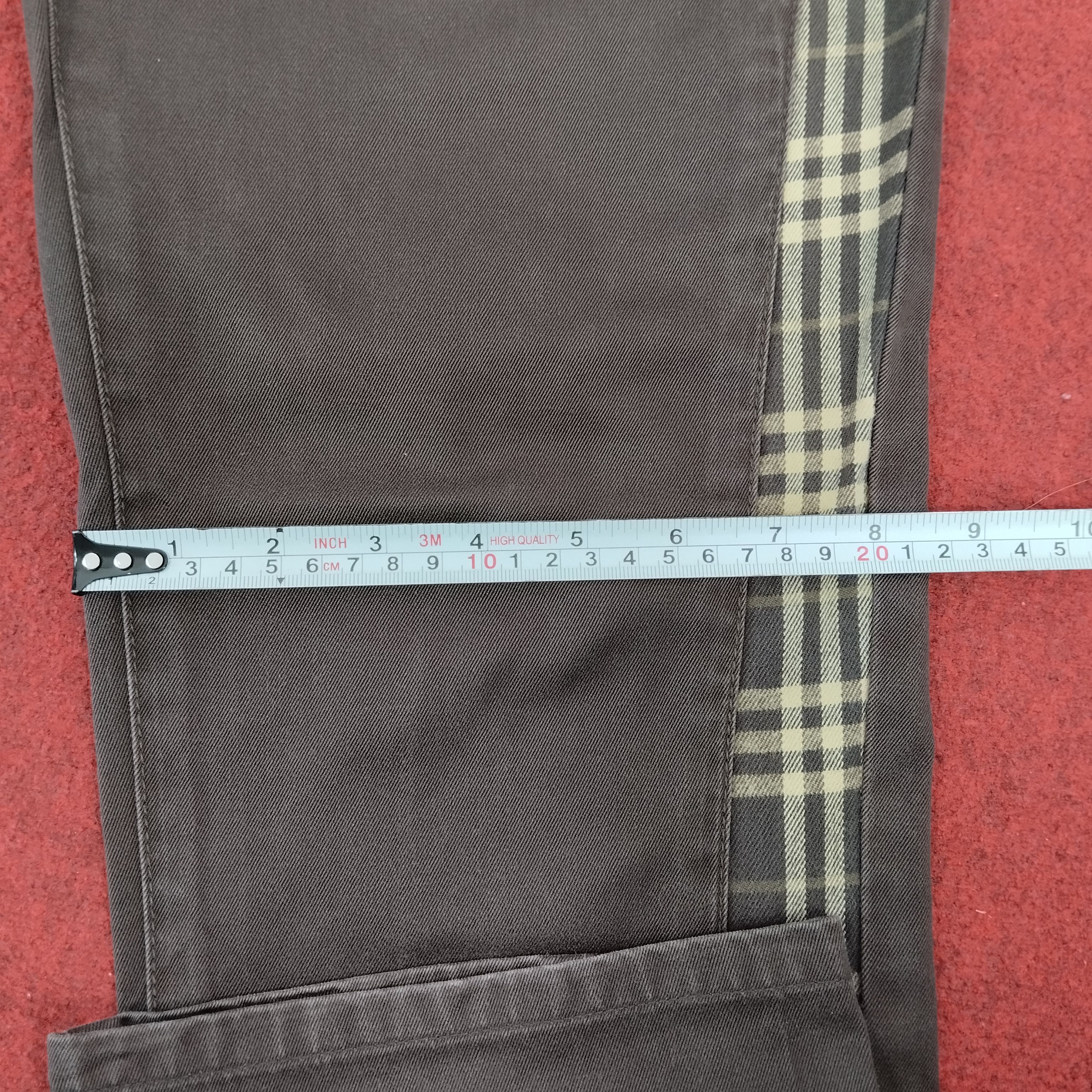 Burberry × Vintage Burberry London Blue Label Nova Check Trousers Pants Size US 31 - 16 Thumbnail