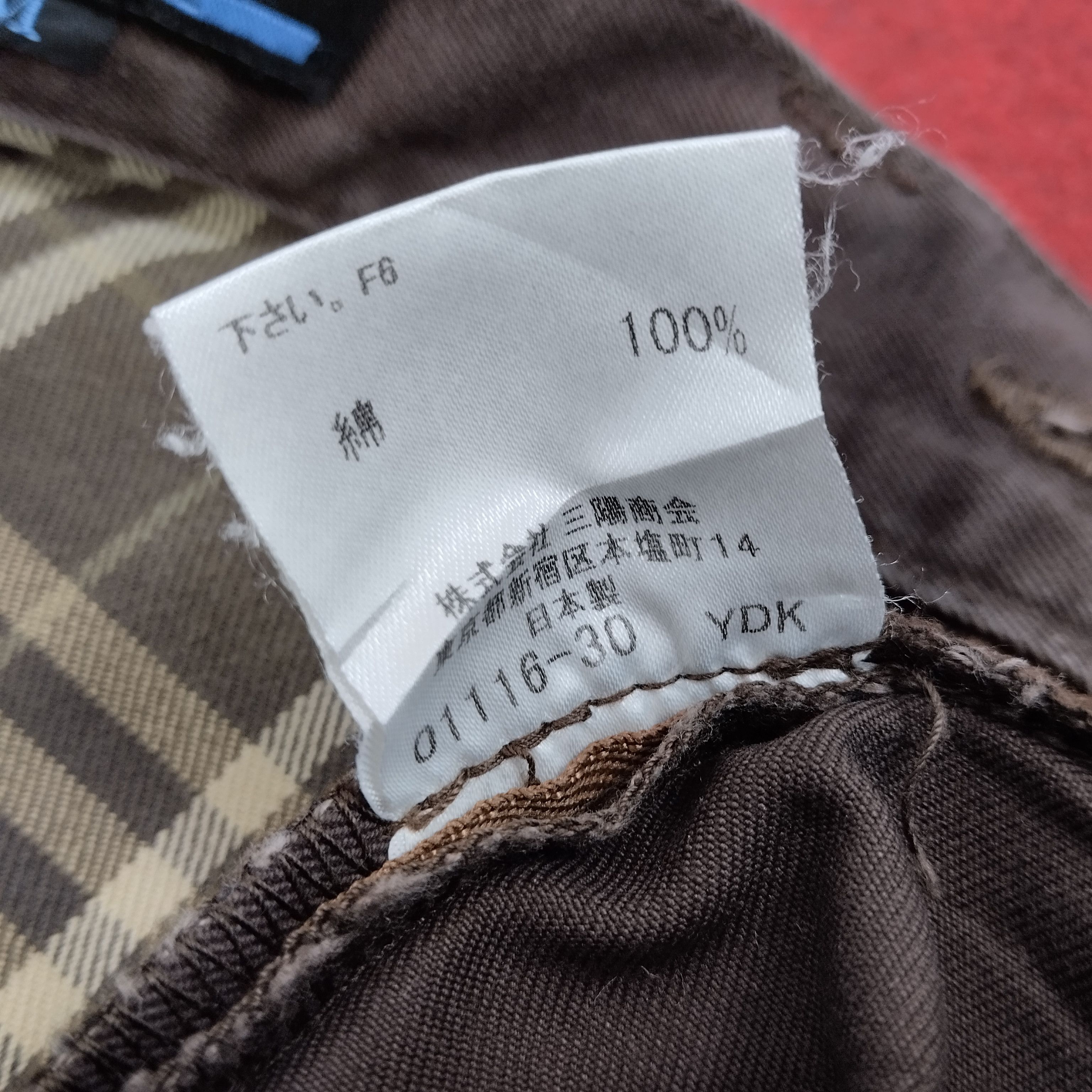 Burberry × Vintage Burberry London Blue Label Nova Check Trousers Pants Size US 31 - 10 Thumbnail