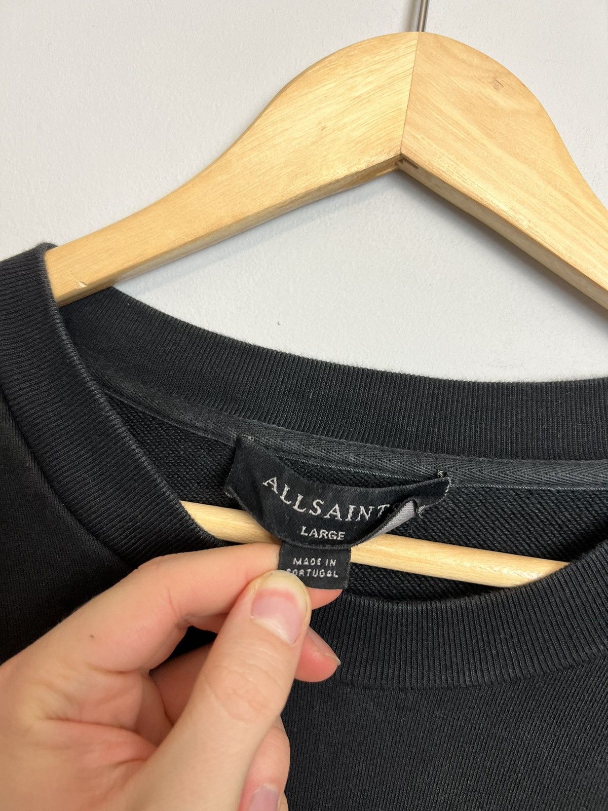 Allsaints Rare Allsaints 2020 Club Crewneck like Rick Owens SLP Size US L / EU 52-54 / 3 - 3 Thumbnail