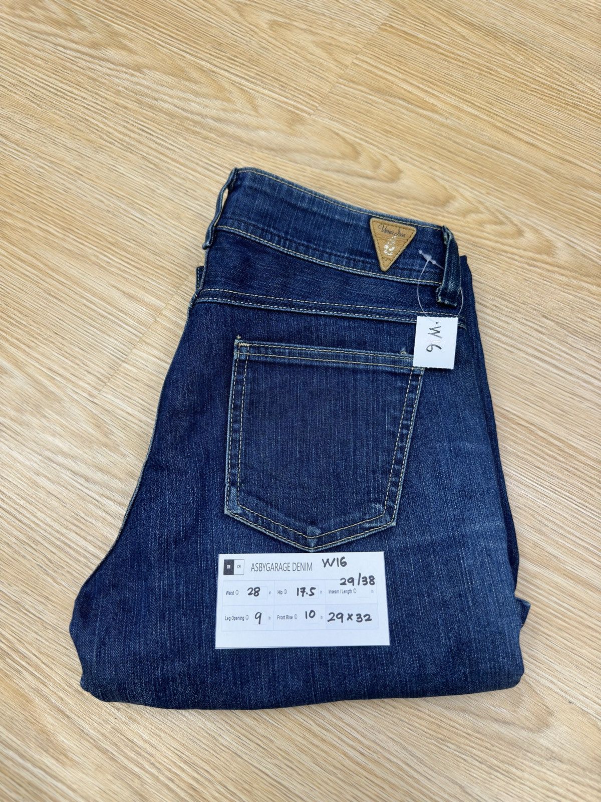 Edwin × If Six Was Nine × Japanese Brand VIENUS JEANS BY EDWIN FLARE WOMEN DENIM W16 Size 28" / US 6 / IT 42 - 12 Thumbnail