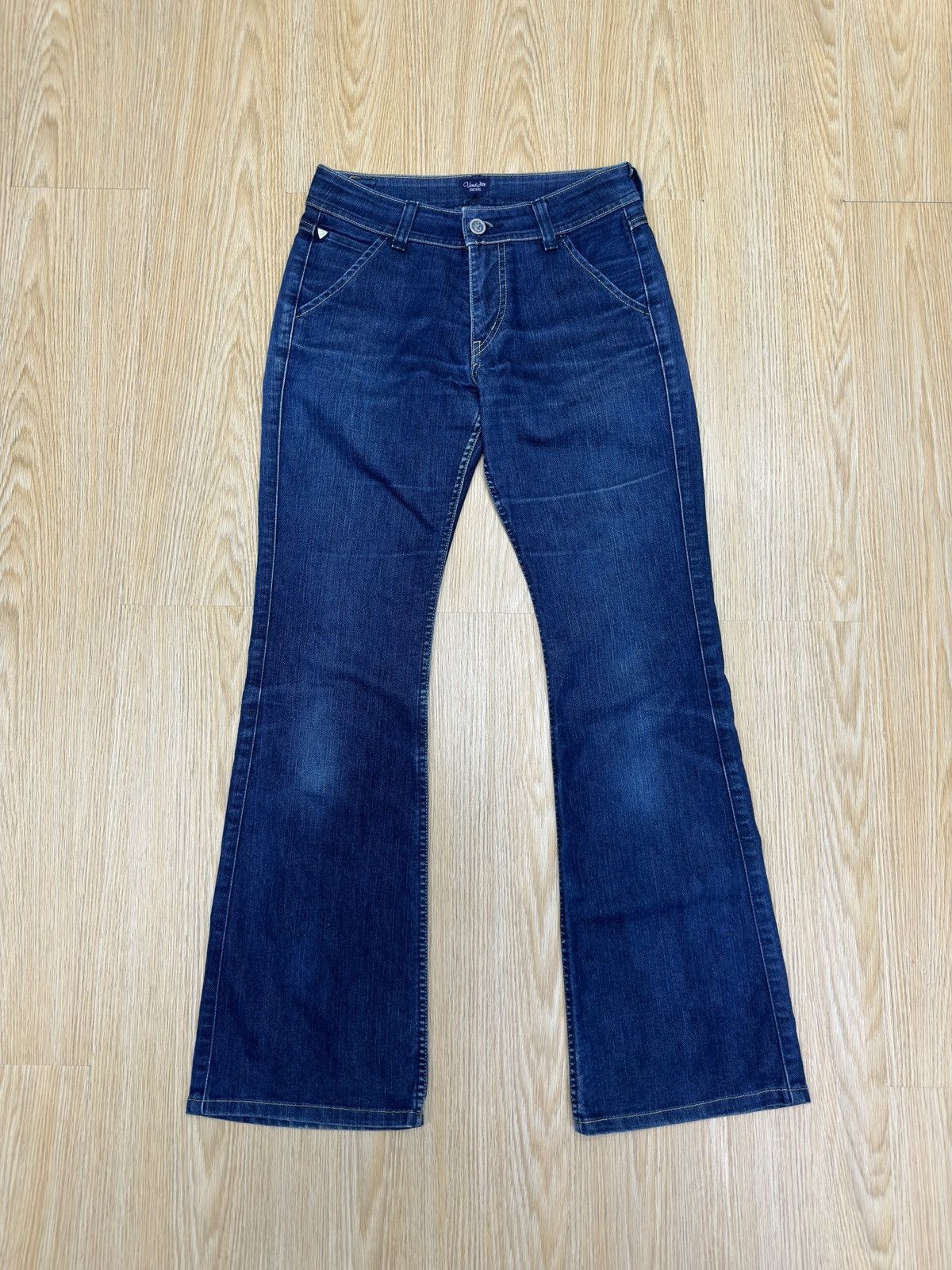 Edwin × If Six Was Nine × Japanese Brand VIENUS JEANS BY EDWIN FLARE WOMEN DENIM W16 Size 28" / US 6 / IT 42 - 1 Thumbnail