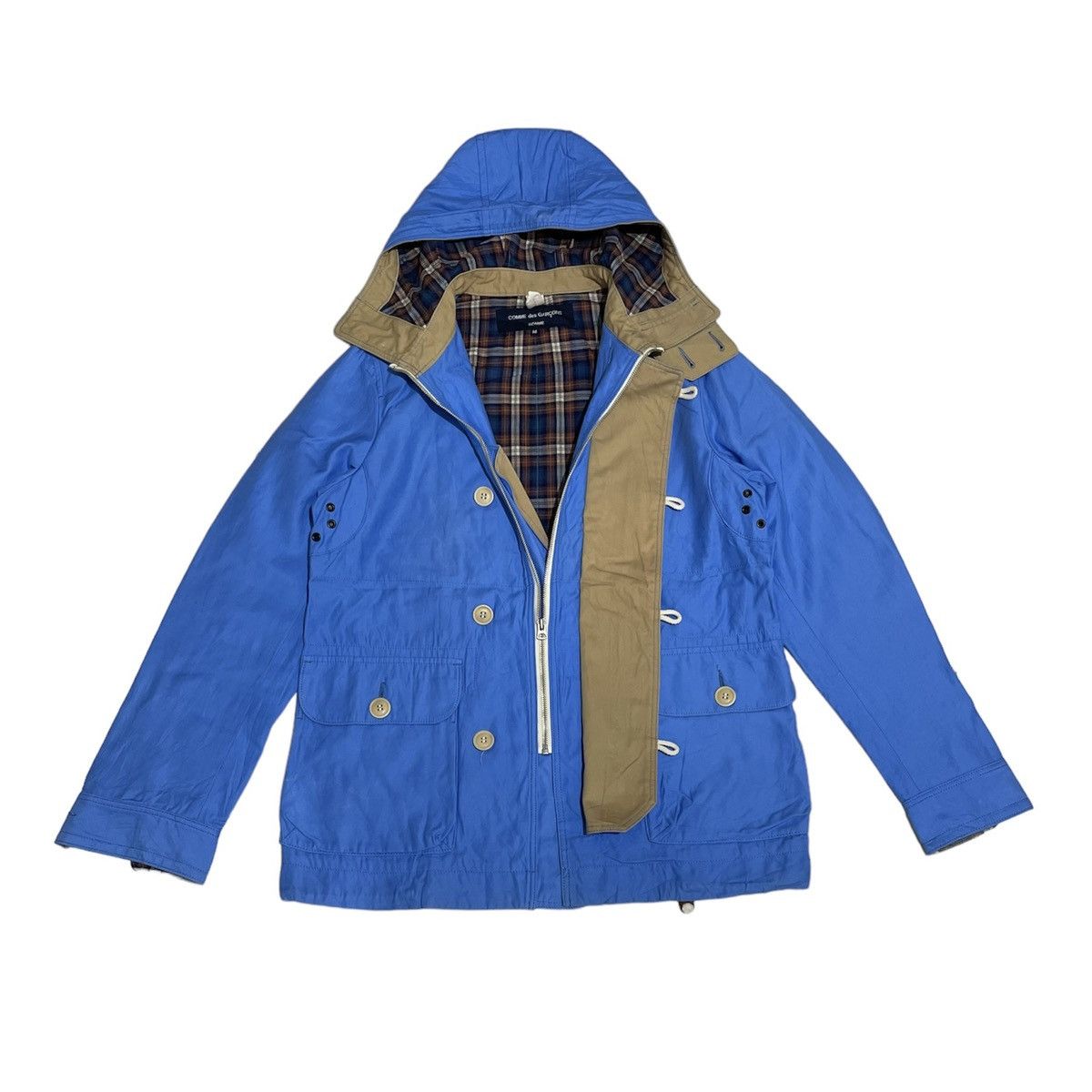 Comme des Garcons Comme Des Garcons Sailor Parka Jacket Size US M / EU 48-50 / 2 - 2 Thumbnail