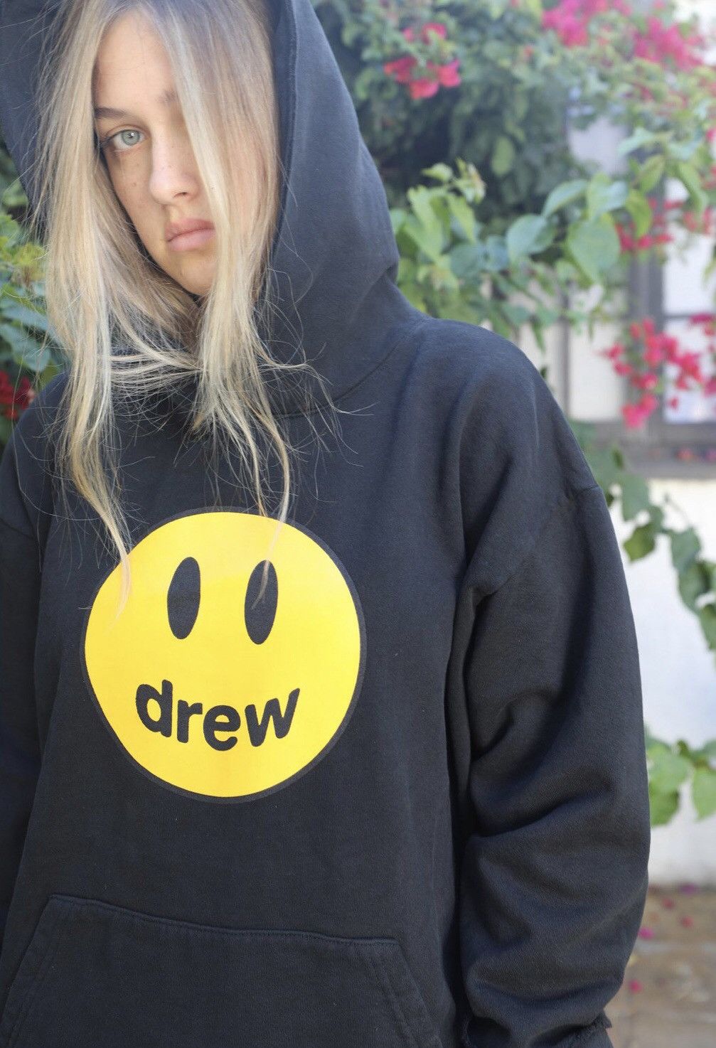 Drew House - Reconstructed Mascot Hoodie - Black Large