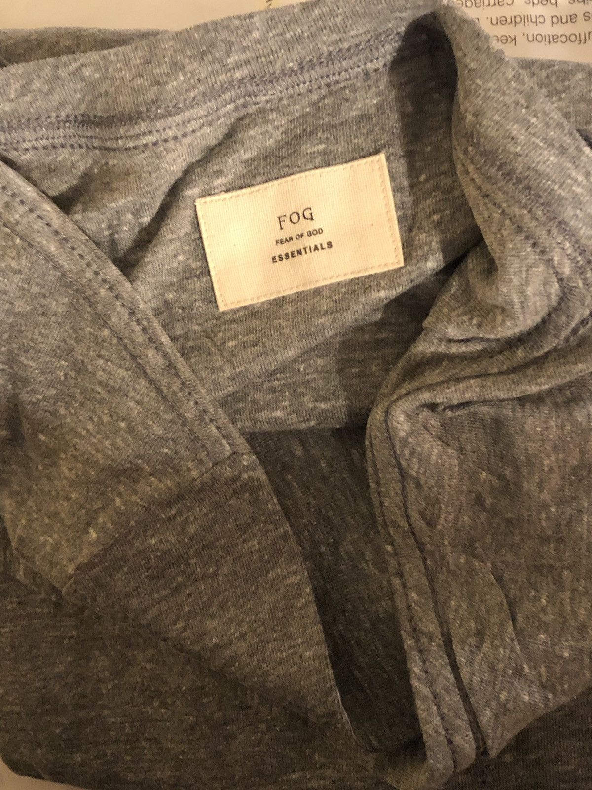 Fear of God FOG ESSENTIALS - Boxy Tee - Grey - Small Size US S / EU 44-46 / 1 - 4 Thumbnail