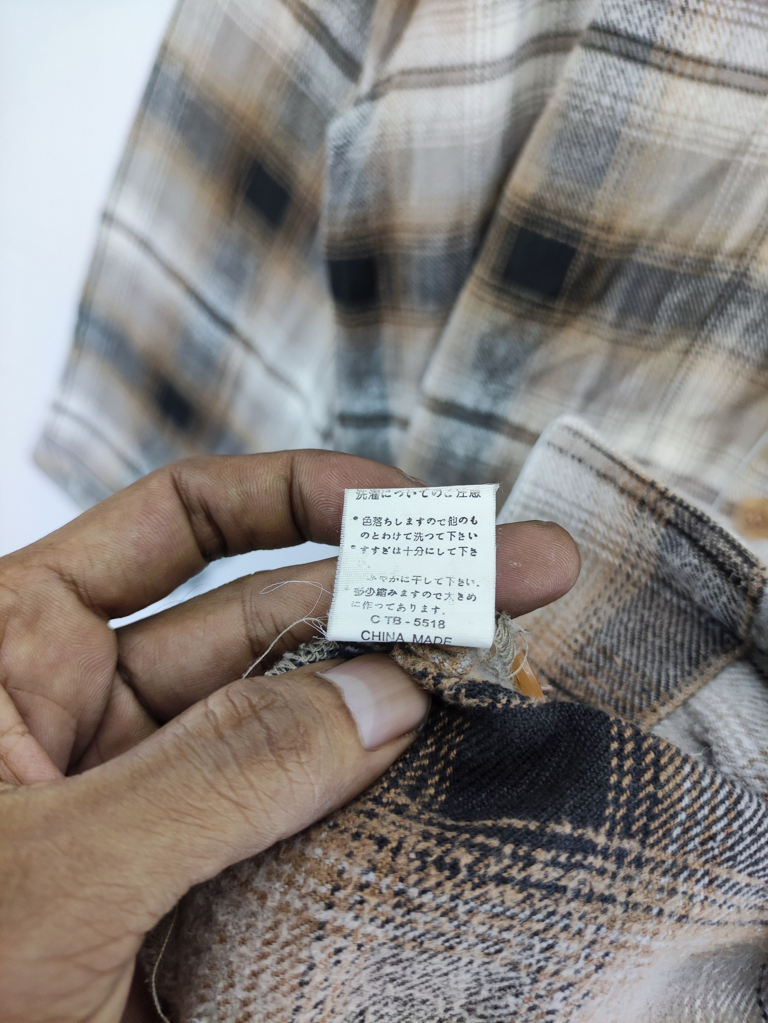 Japanese Brand Vintage Pyjama Wear 1 Set Double Pocket Checkered Size US L / EU 52-54 / 3 - 4 Thumbnail