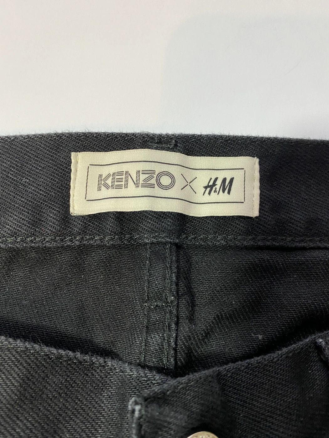 H&M × Kenzo ⚡️QUICK SALE⚡️ Kenzo x H&M Black Jeans Denim Size US 32 / EU 48 - 4 Thumbnail