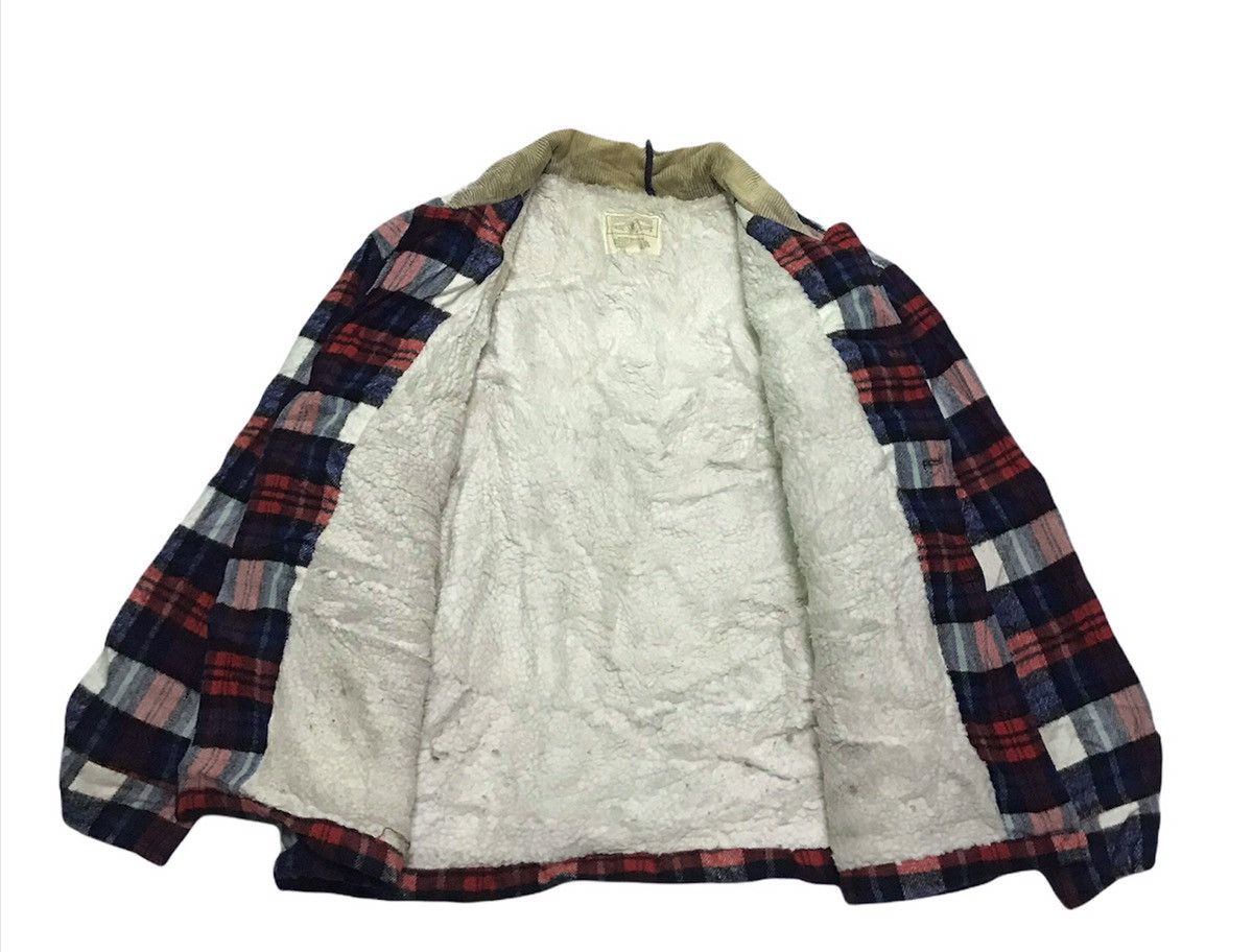 Vintage Houston tartan sherpa jacket Size US L / EU 52-54 / 3 - 5 Thumbnail