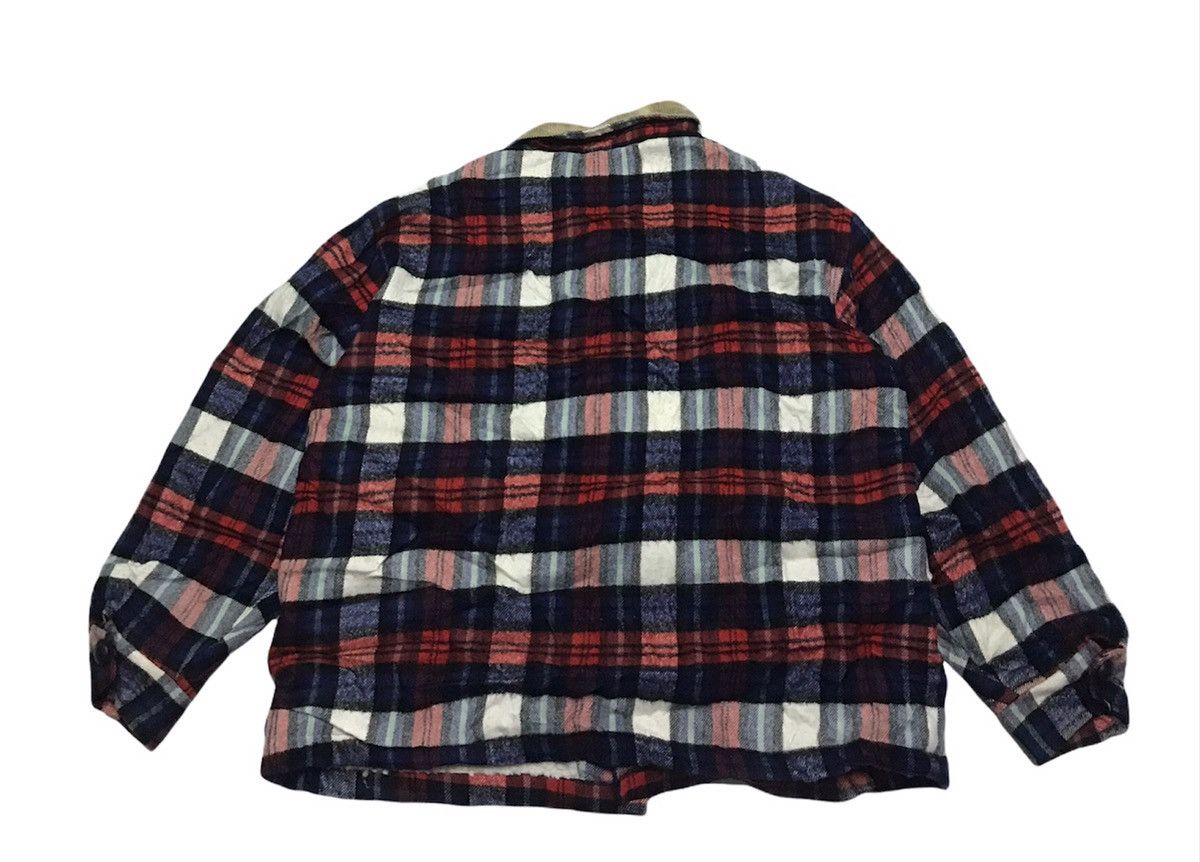 Vintage Houston tartan sherpa jacket Size US L / EU 52-54 / 3 - 7 Thumbnail