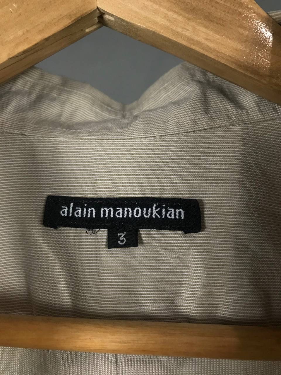 Designer × Vintage Alain Manoukian vintage street fashion luxury shirt Size US M / EU 48-50 / 2 - 3 Thumbnail