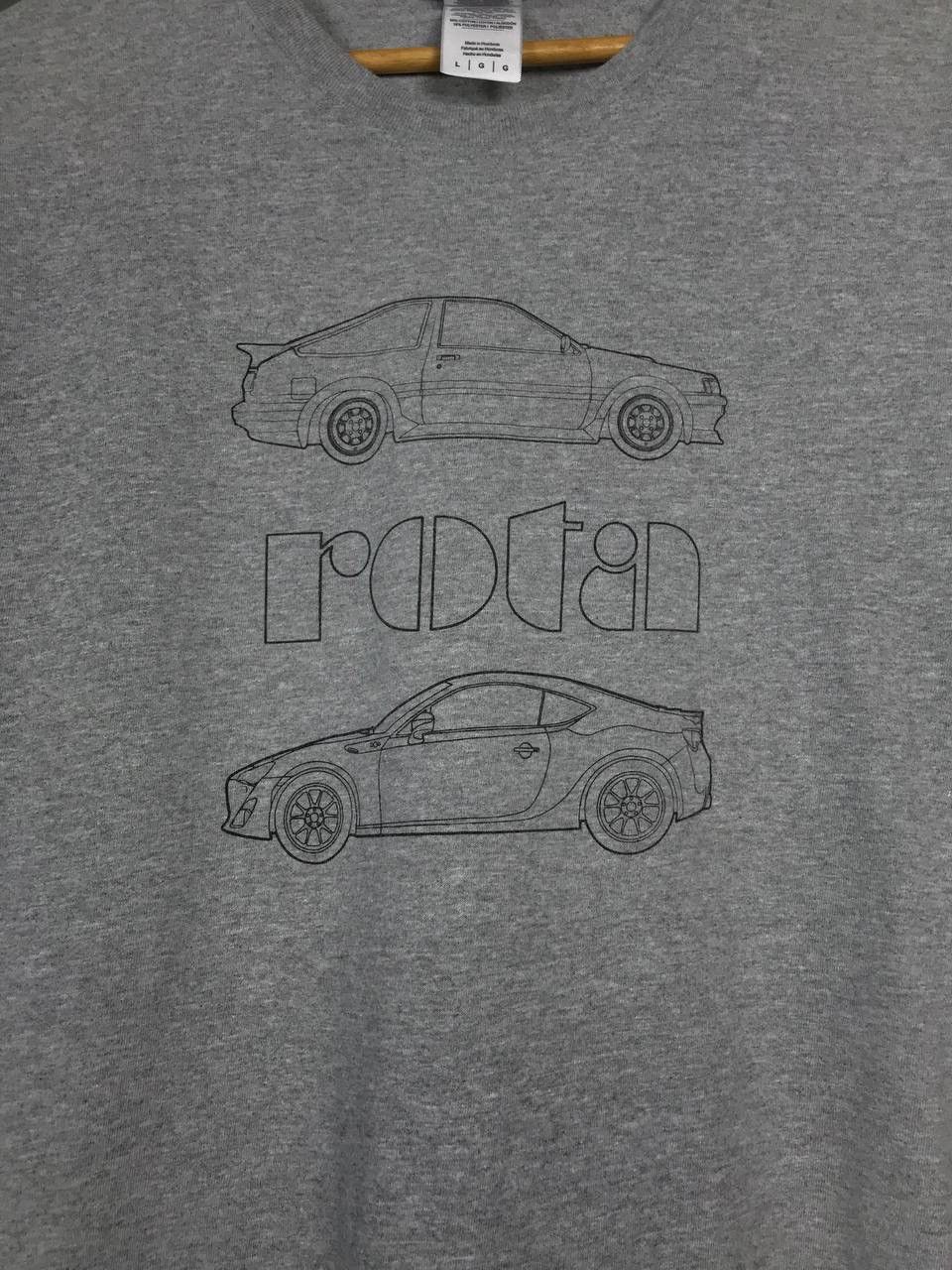 Vintage Rota racing car vintage streetwear tee Size US L / EU 52-54 / 3 - 3 Thumbnail