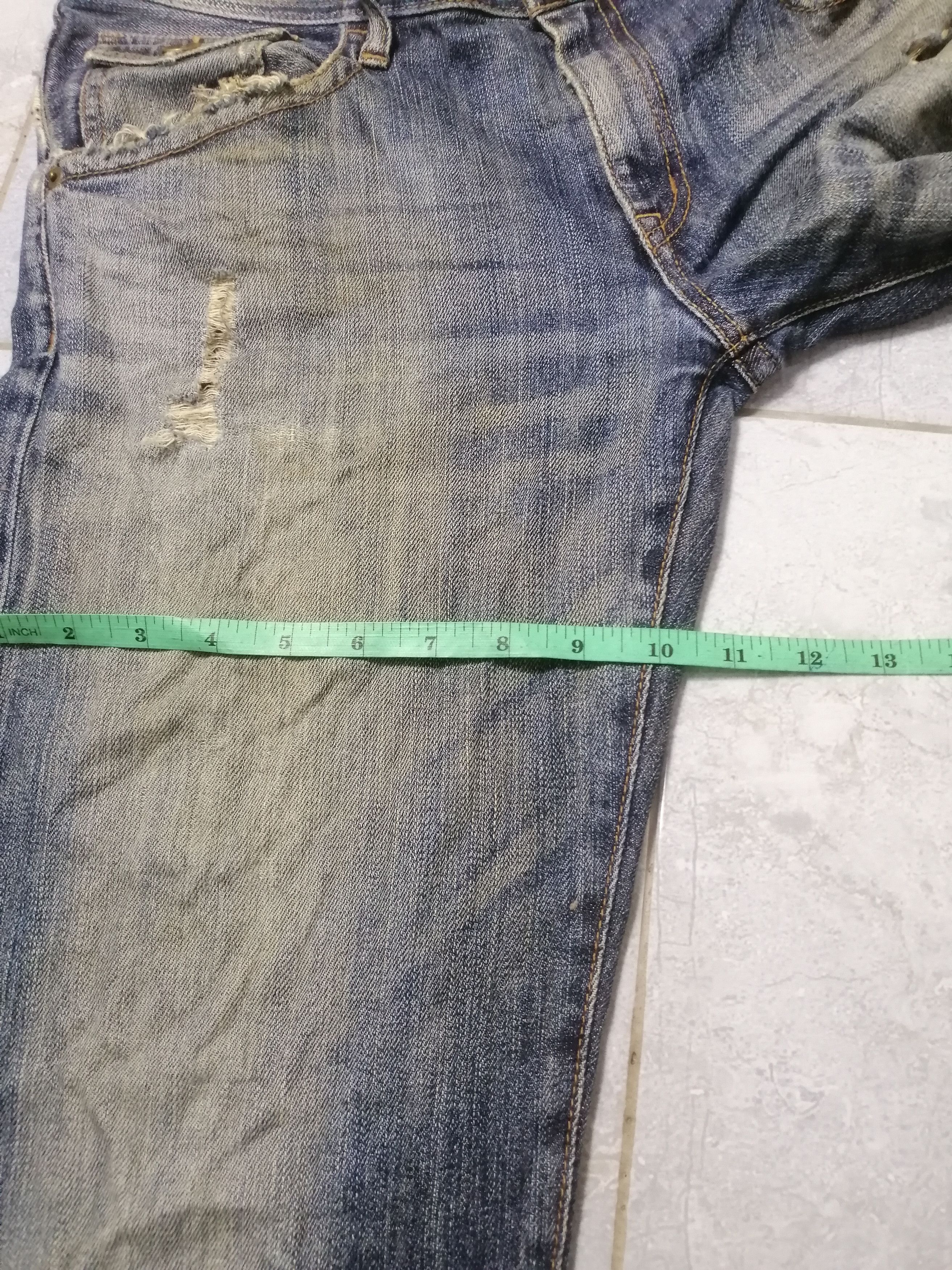 Burberry Burberry Checked Jeans Distressed Straight Fit Size US 34 / EU 50 - 11 Thumbnail